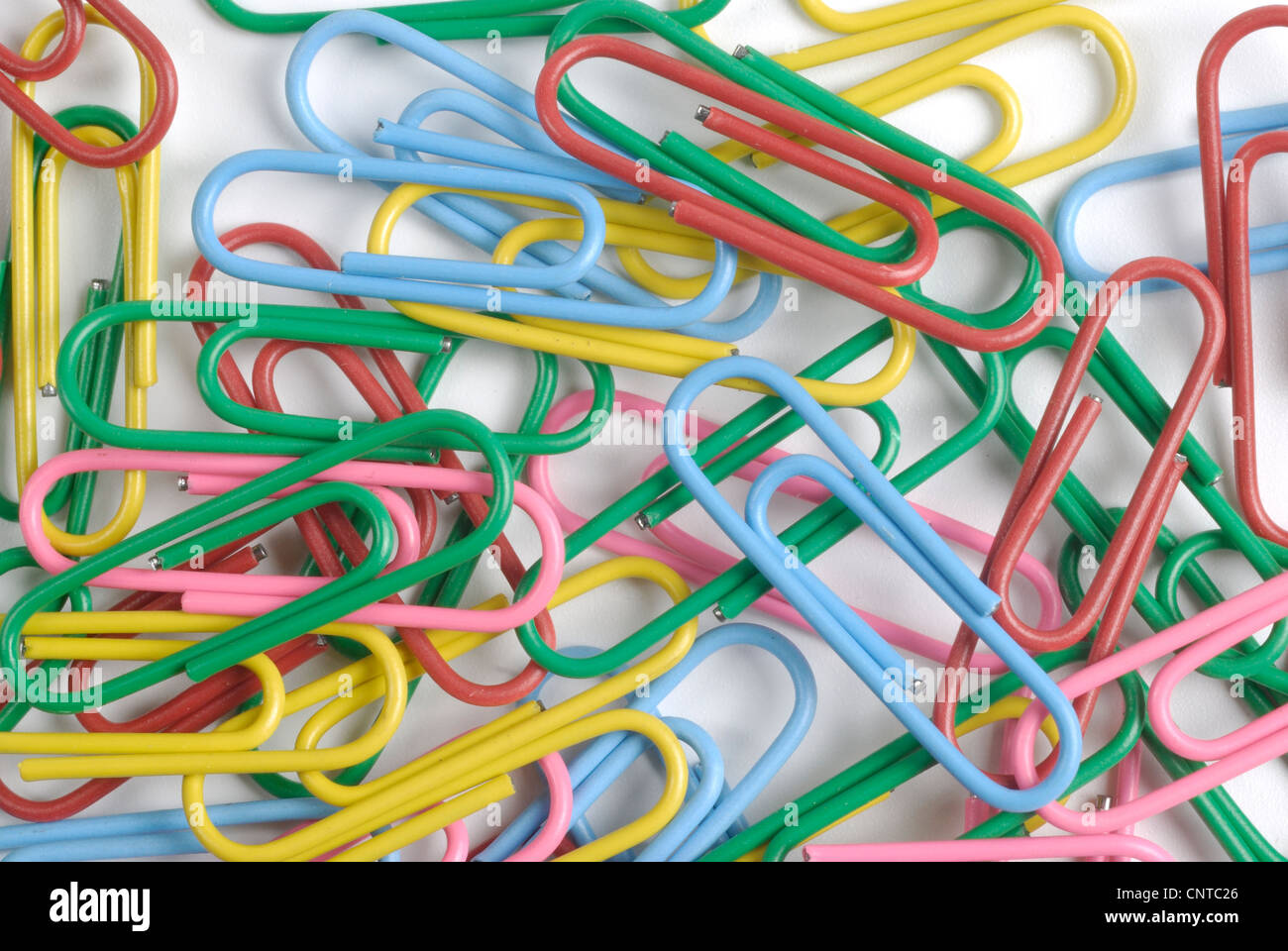 a lot of clips in various colors Stock Photo - Alamy