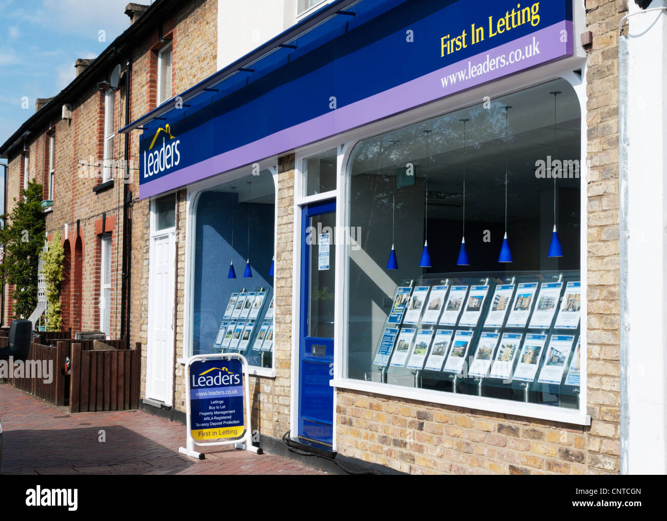 Leaders letting agents in Bromley, Kent. Stock Photo