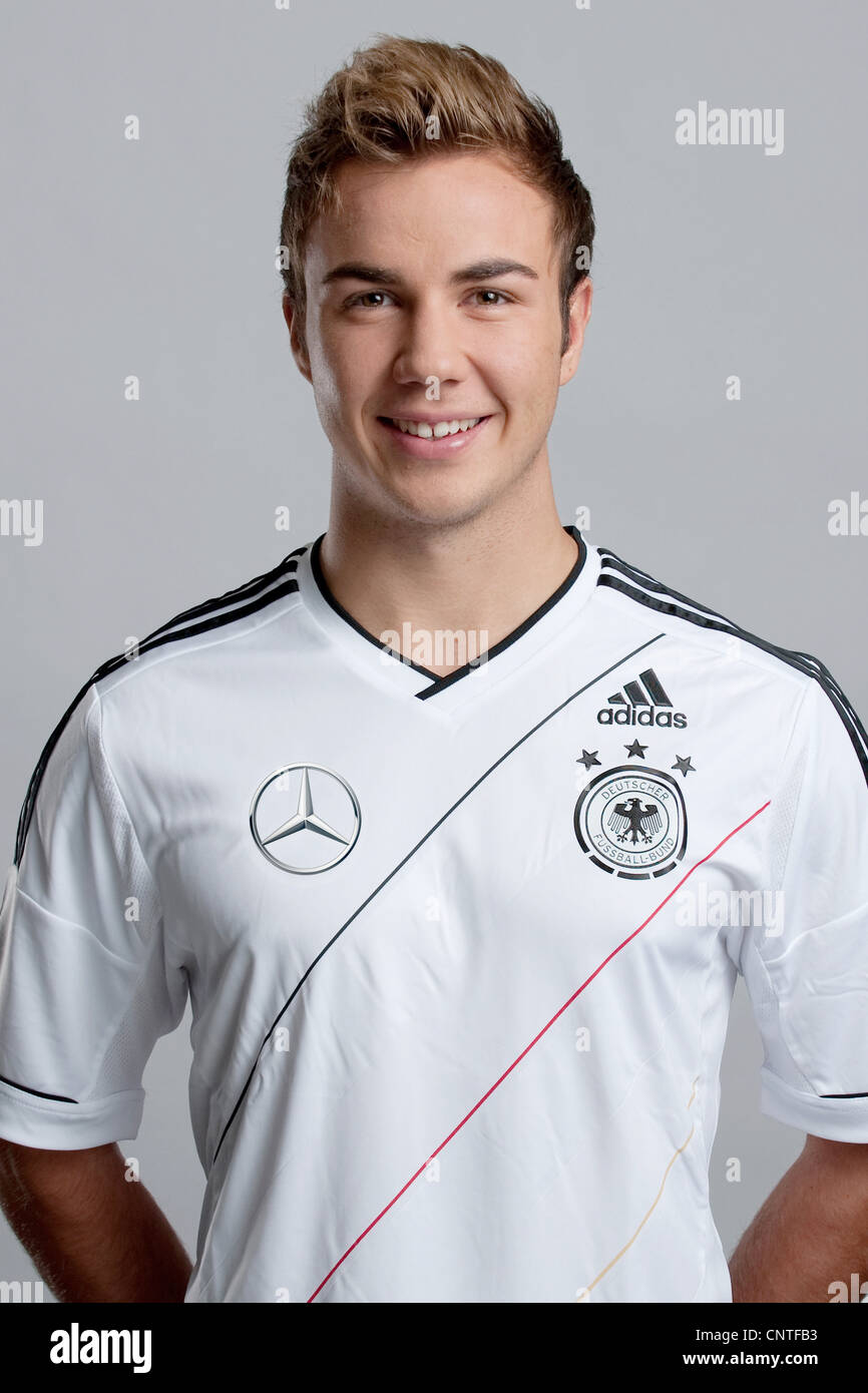Mario GOETZE, German National Football Team Stock Photo