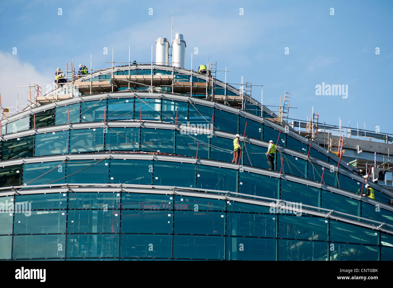 The Co-operative Group headquarters, NOMA, under construction 2012.  Miller Street, Manchester, England, UK. Stock Photo