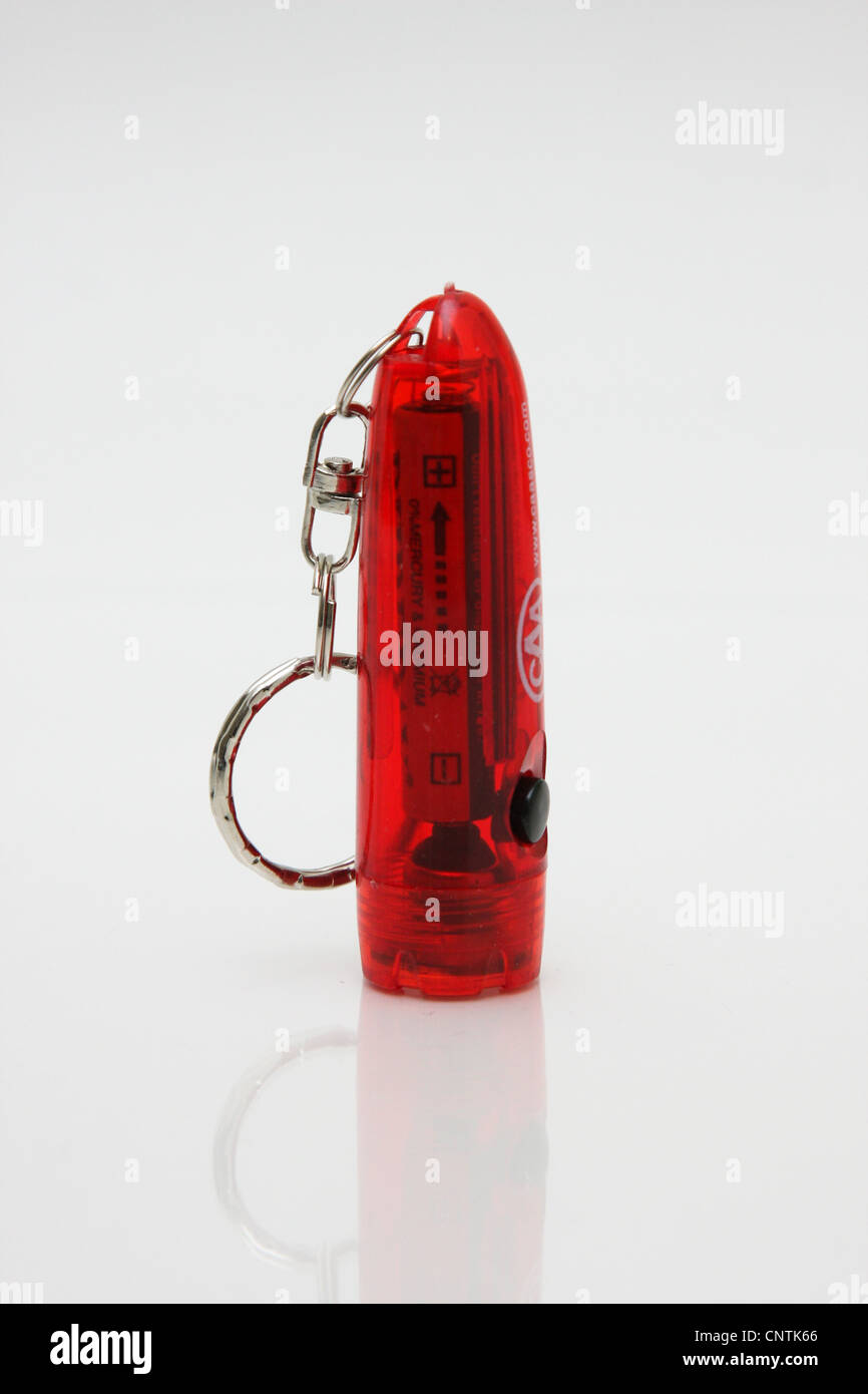 key chain flash light Stock Photo