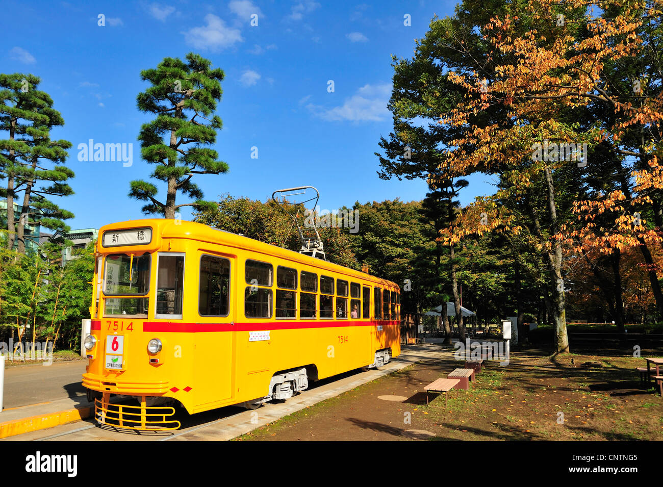 City Train Model 7500, EdoTokyo Open Air Architectural Museum, Koganei