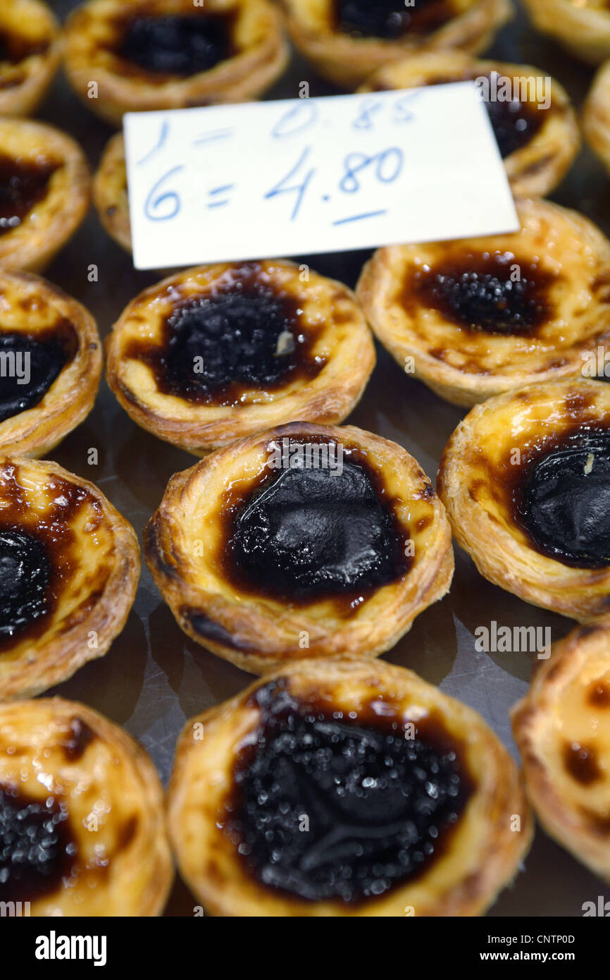 Pastéis de Belém (Nata), Bakery, Lisbon, Portugal Stock Photo Alamy