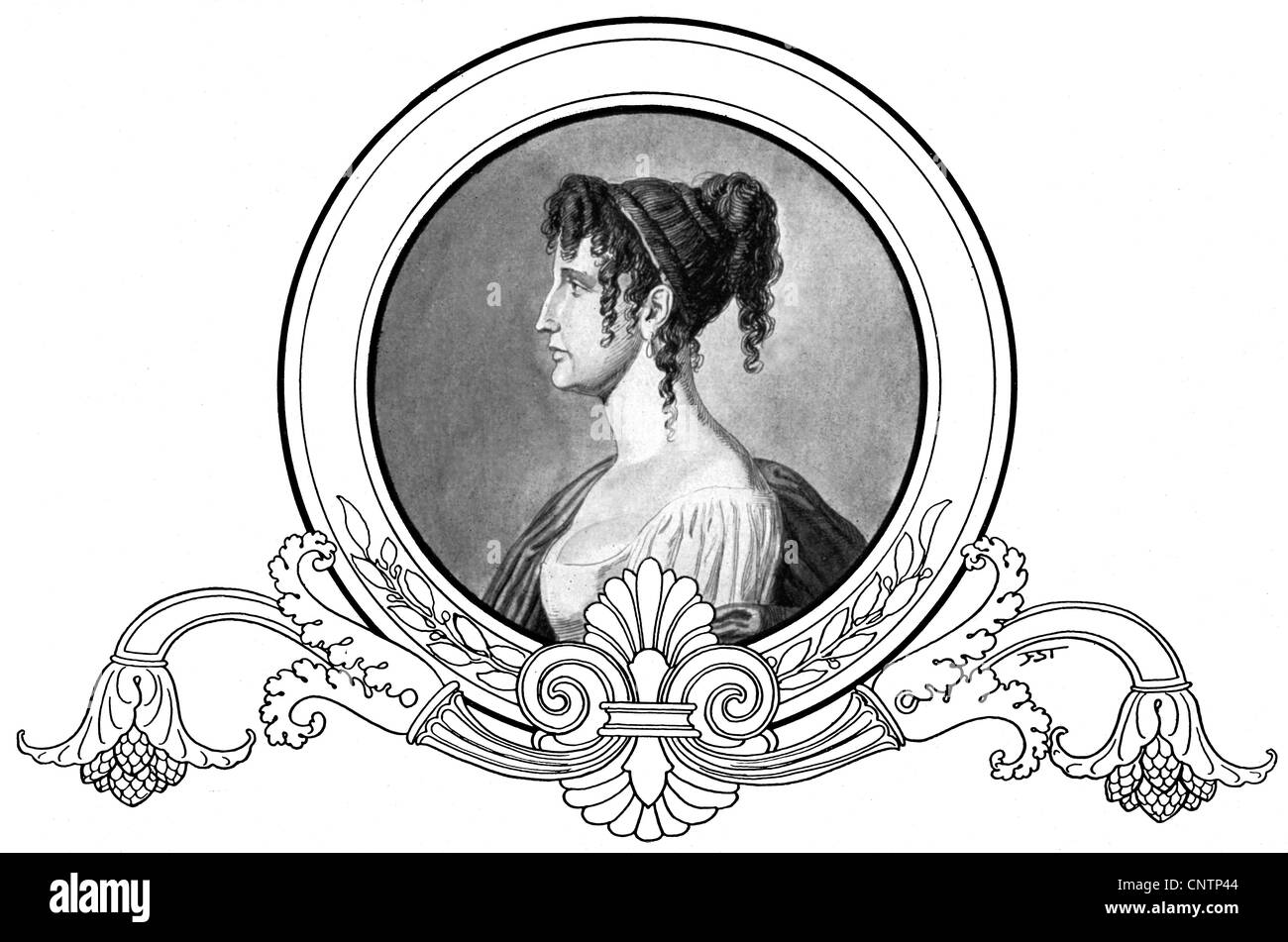 Marianne, 13.10.1785 - 14.4.1846, Princess of  Prussia, portrait, 19th century, Stock Photo