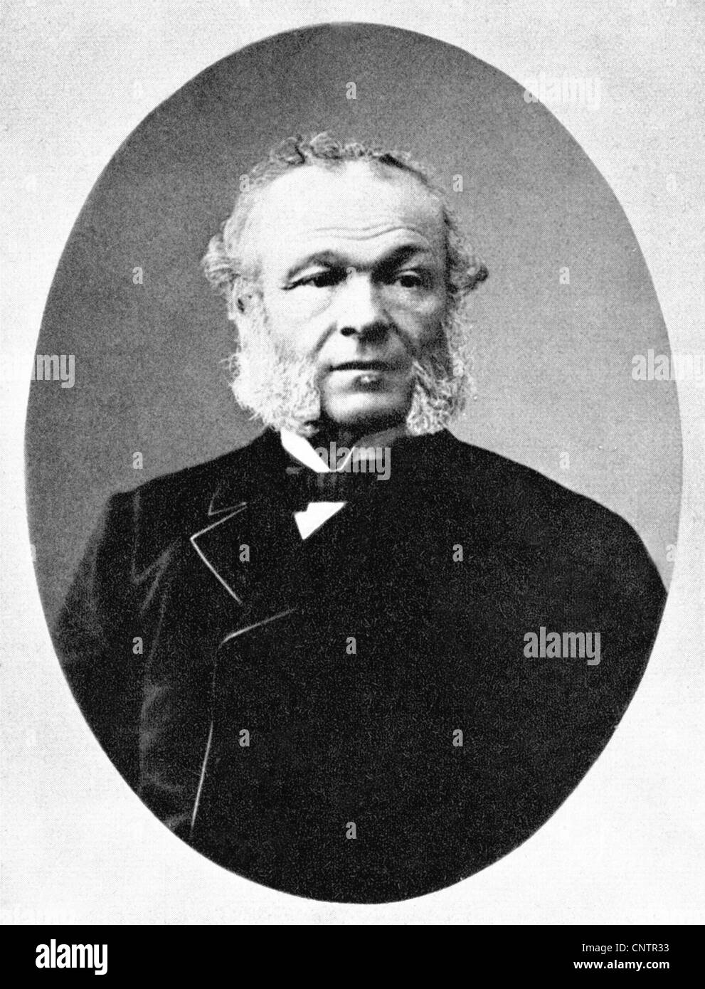 Wurtz, Charles Adolphe, 26.11.1817 - 12.5.1884, French chemist of German origin, portrait, photo, 19th century, Stock Photo