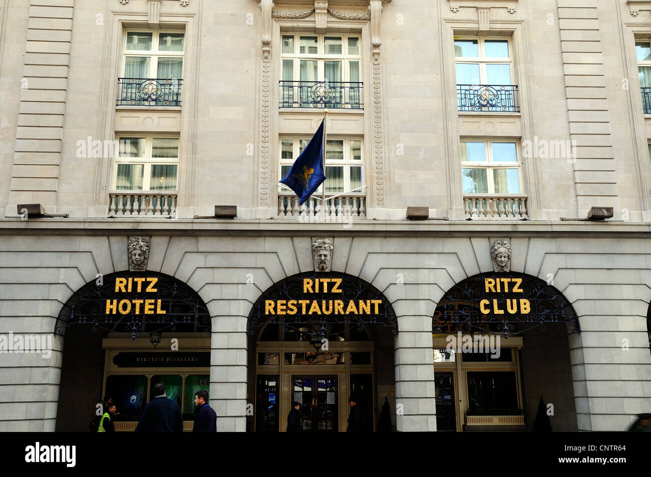 Exterior of The Ritz hotel Piccadilly, London Stock Photo