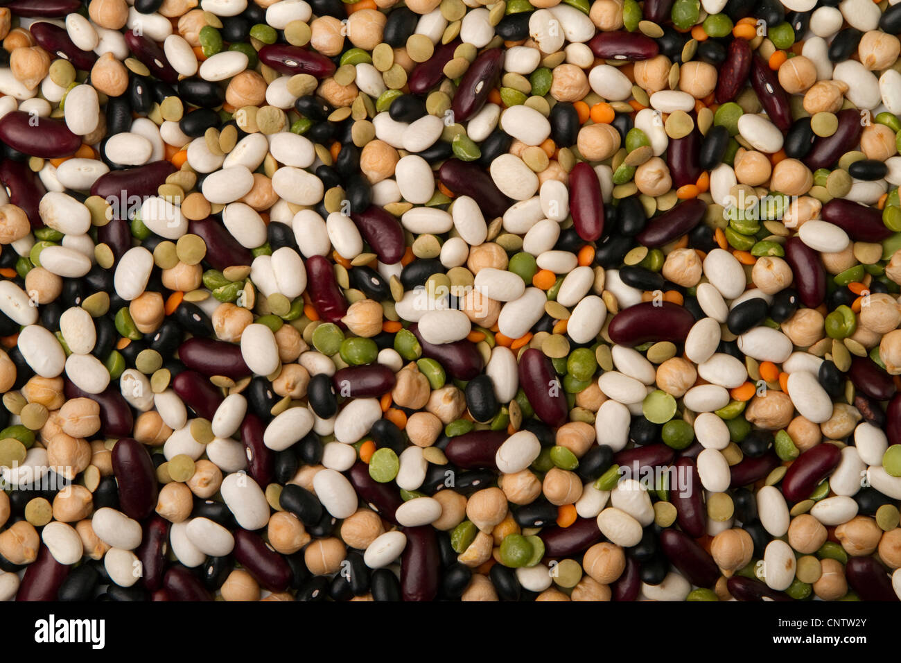 mixed dried beans for a colorful background Stock Photo Alamy