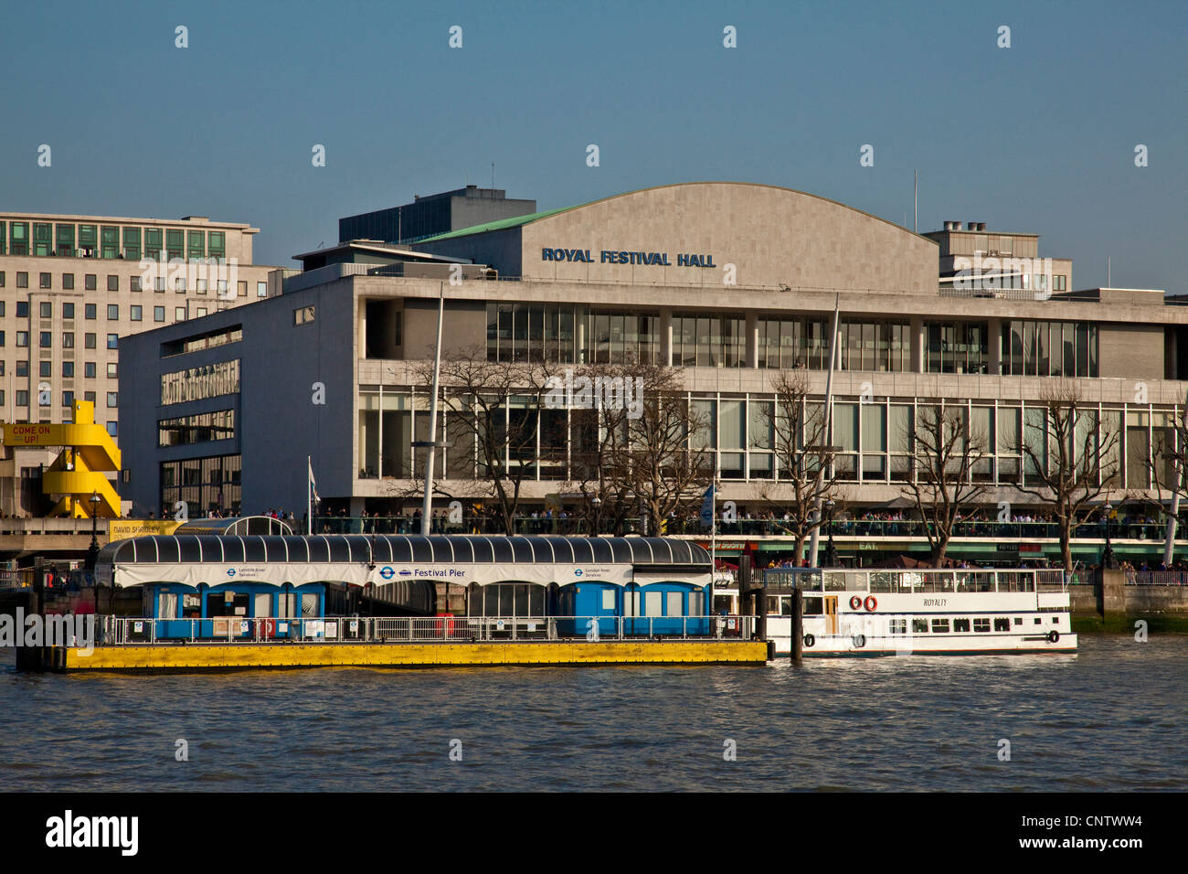 Royal festival hall exterior hi-res stock photography and images - Alamy