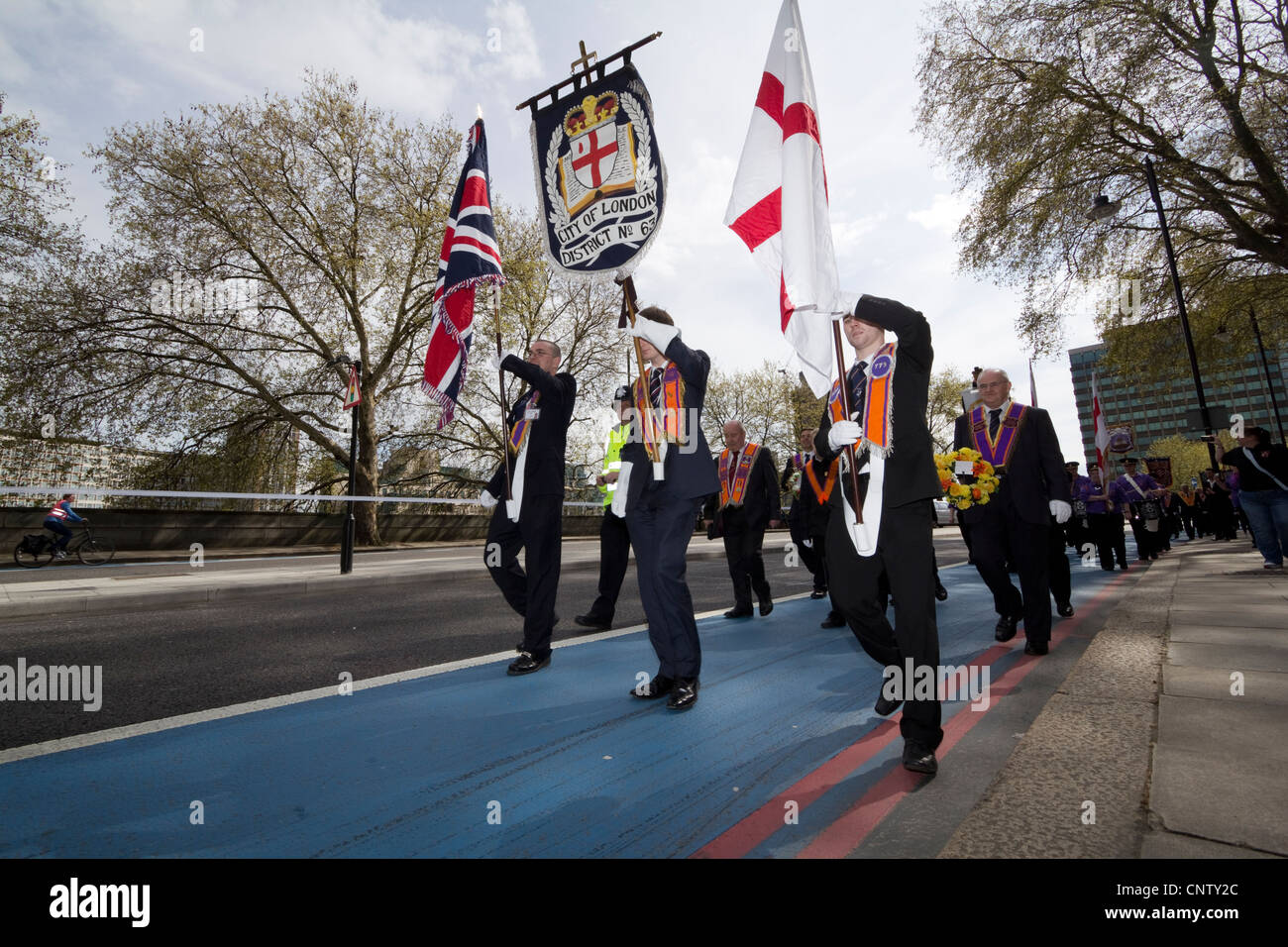 Orange Order, the Orange Lodge, or the Orangemen loyal orange order