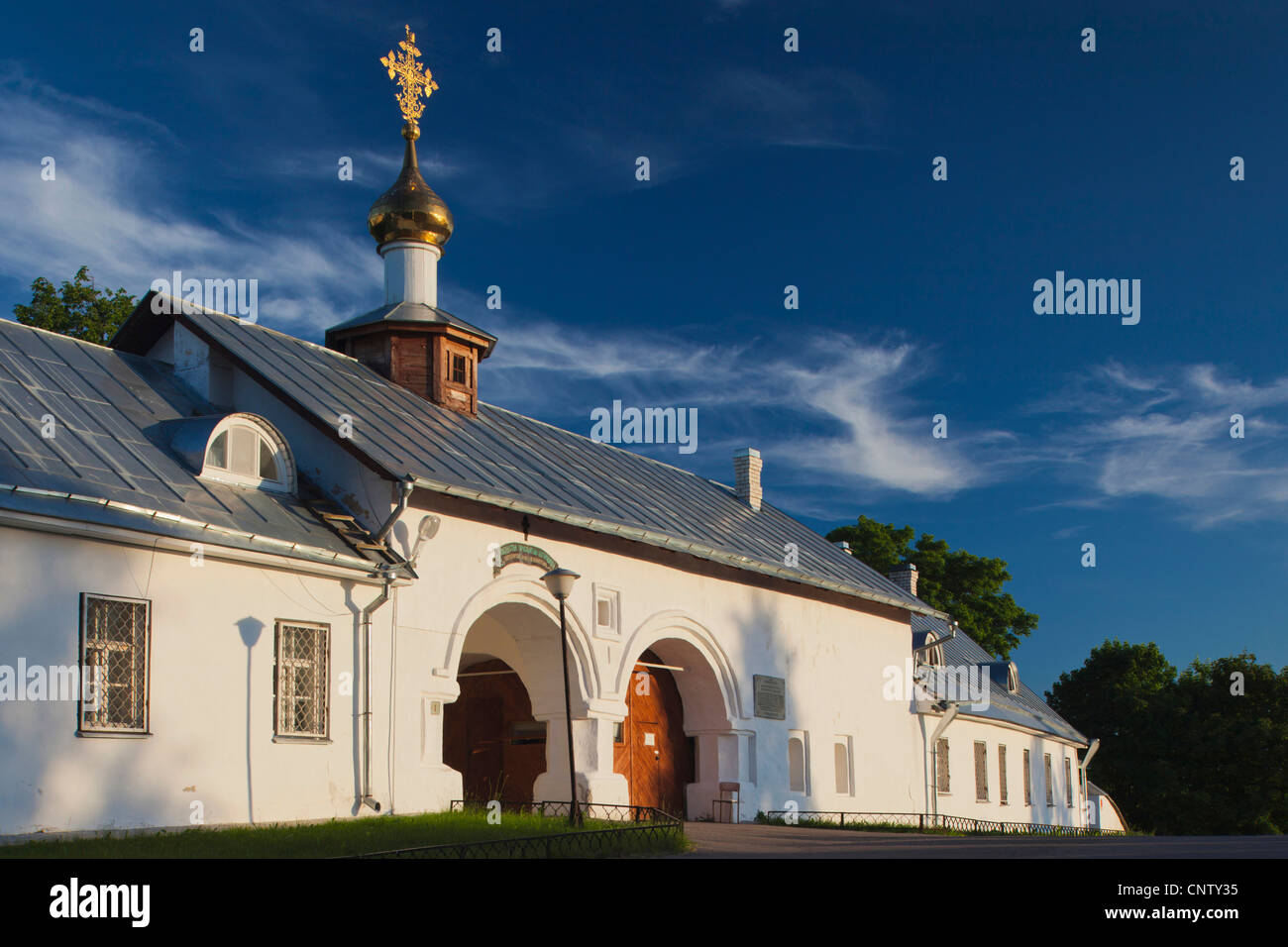 Russia, Pskovskaya Oblast, Pskov, Snetogorsky Monastery Stock Photo