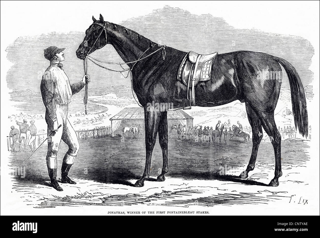 Vintage horse racing magazine hi-res stock photography and