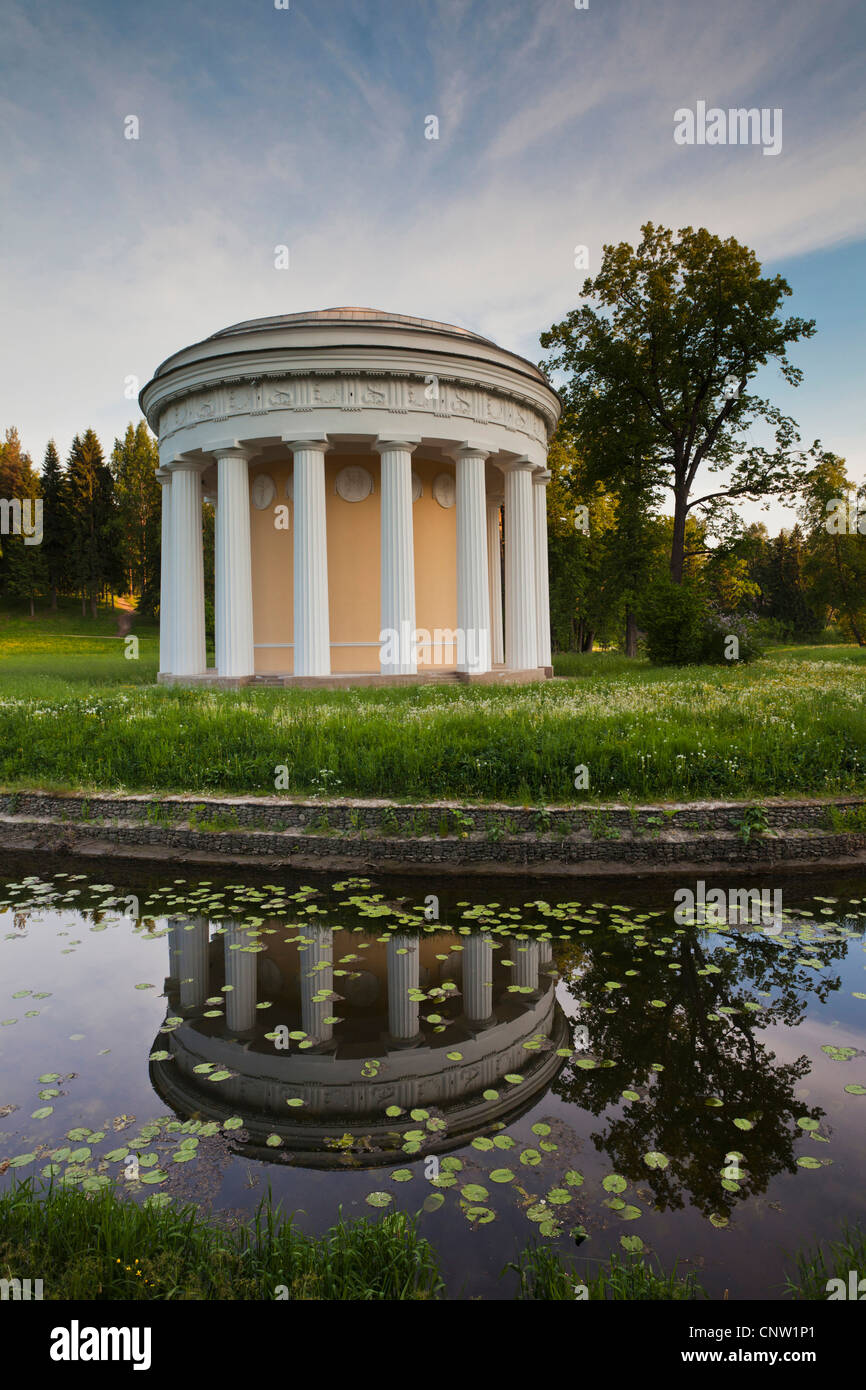 Russia, Saint Petersburg, Pavlovsk, Great Palace of Czar Paul I ...