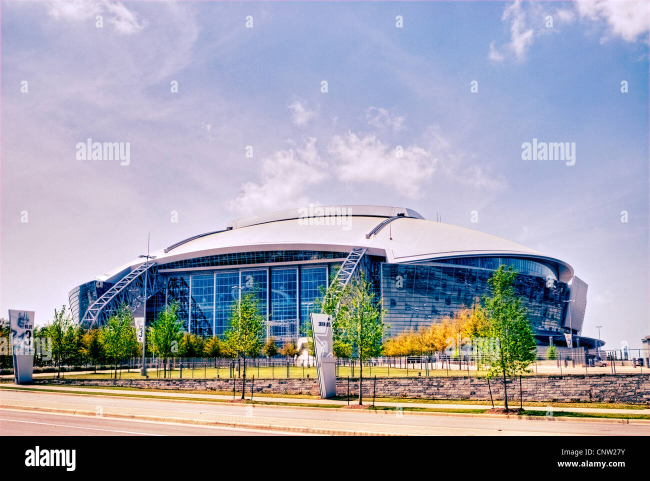 New Cowboys stadium. Arlington, TX. Stock Photo