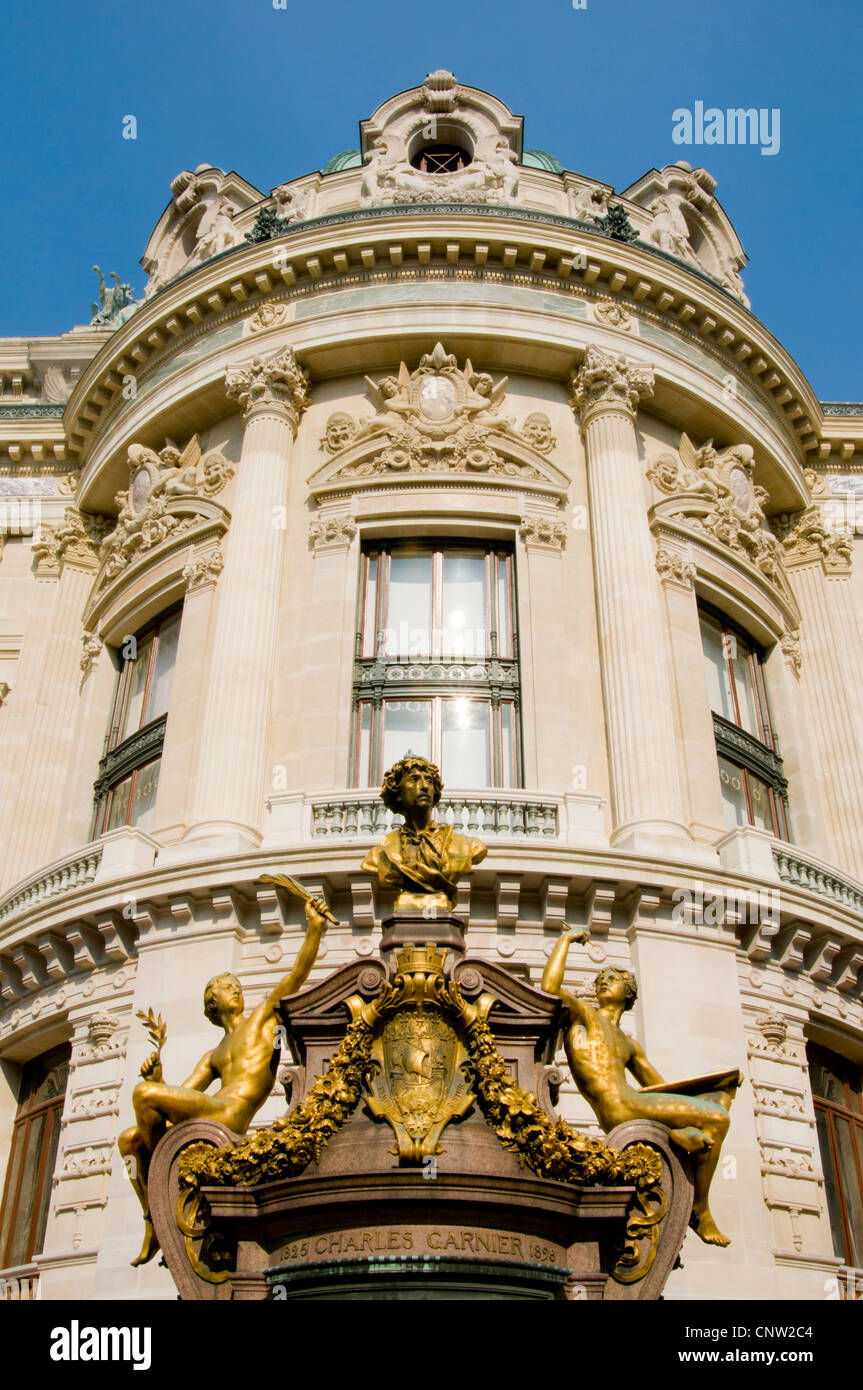 Paris Garnier Opera Stock Photo