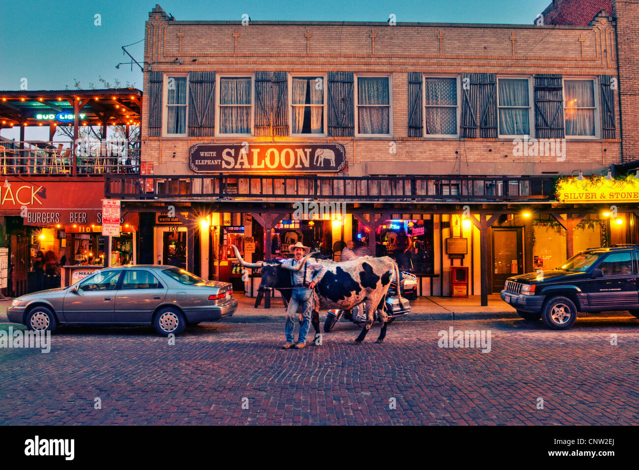 After Dark at the Fort Worth Stockyards