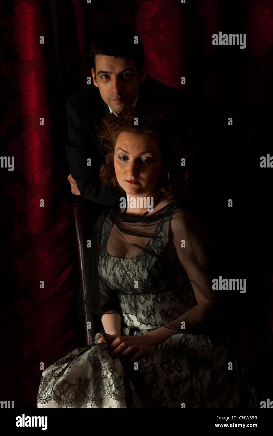 Sad man in formal wear hi-res stock photography and images - Alamy