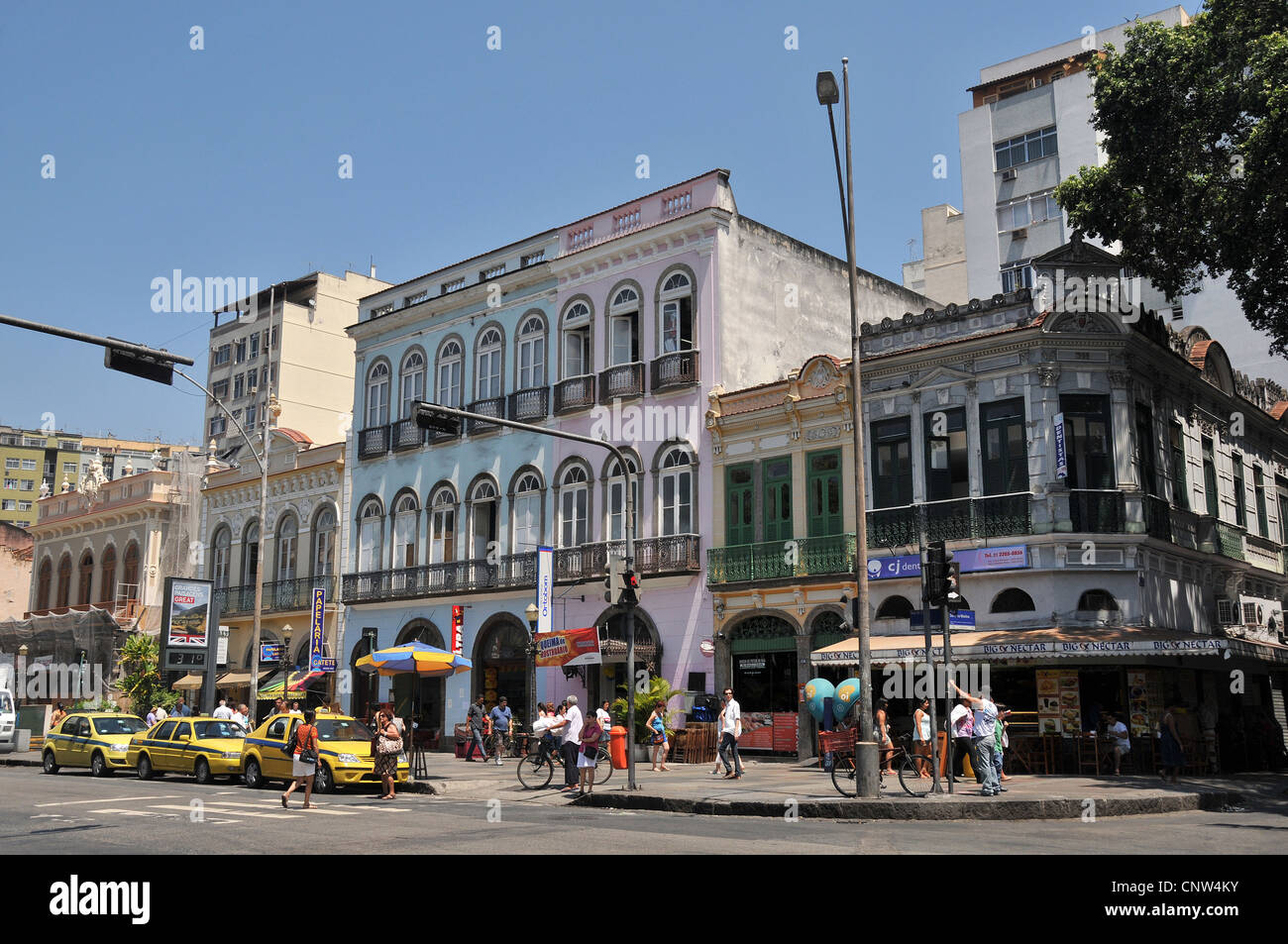 street scene Rua Do Catete Rio de Janeiro Brazil Stock Photo - Alamy