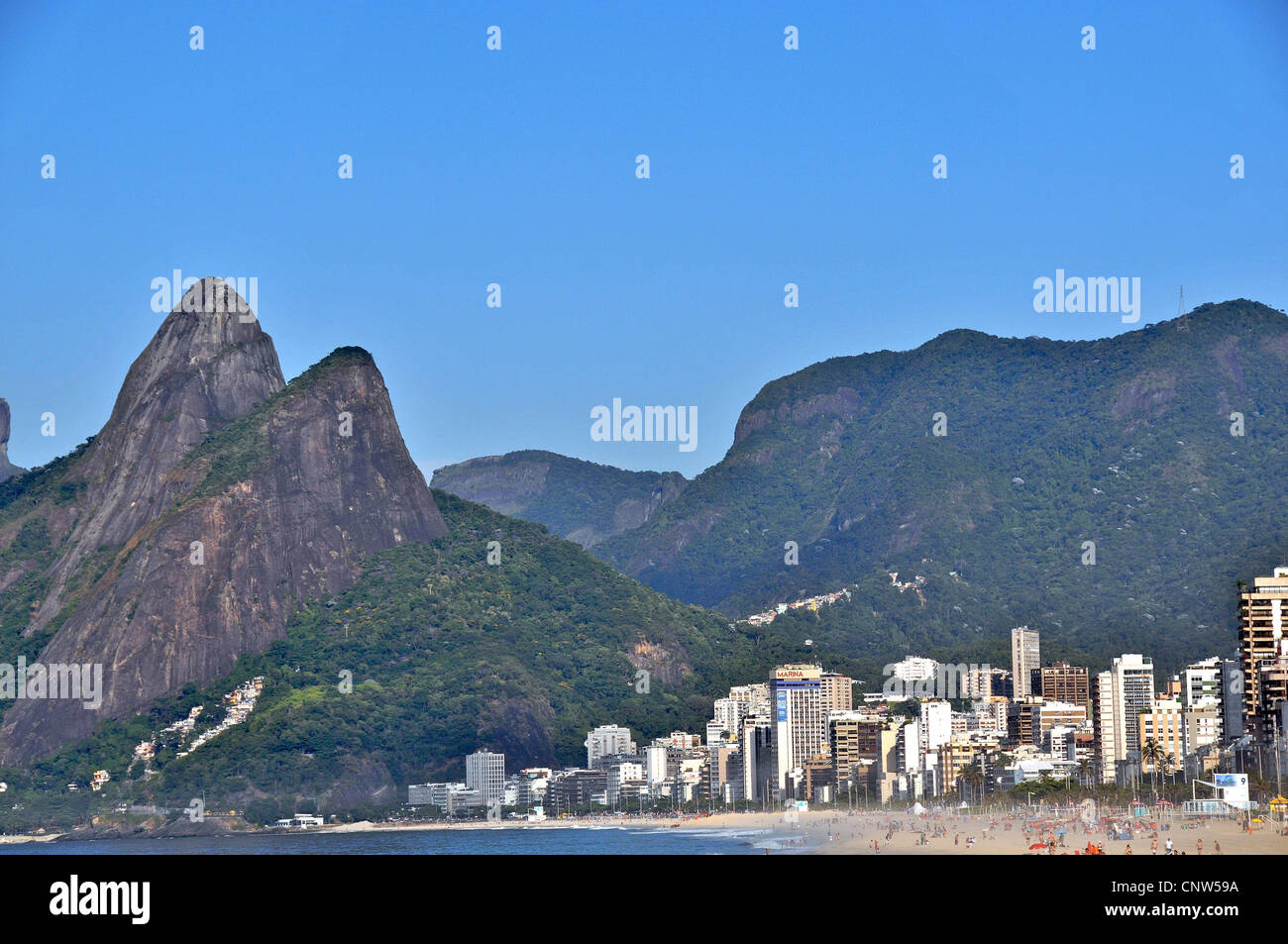 Leblon Rio de Janeiro Brazil Stock Photo