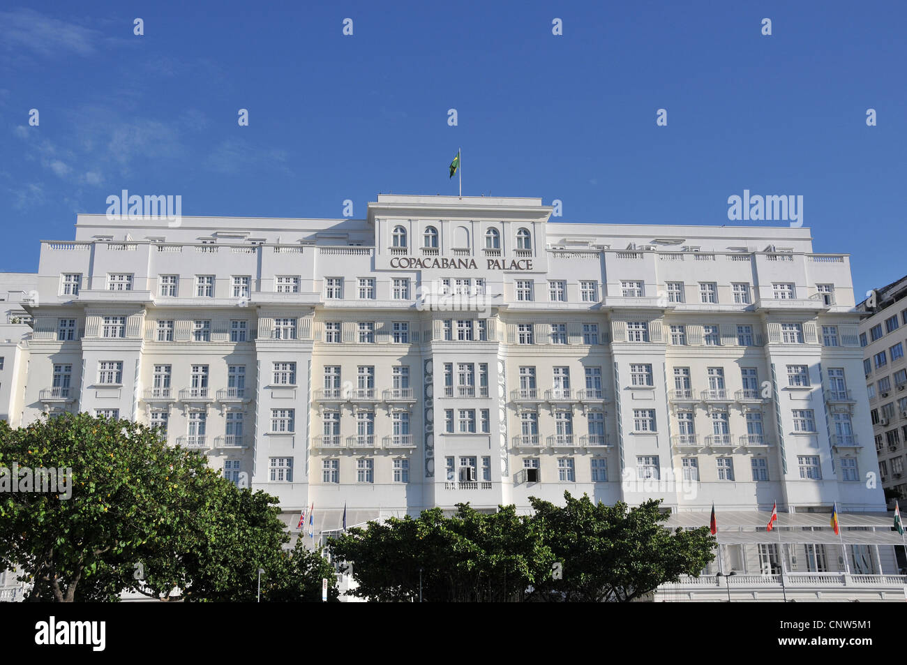 Copacabana Palace hotel Copacabana Rio de Janeiro Brazil Stock Photo