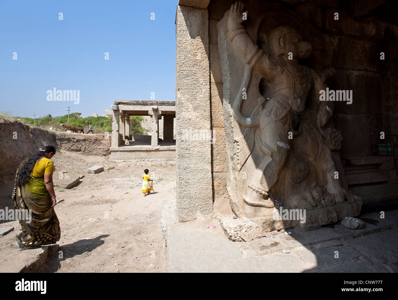 Hanuman temple statue monkey god hires stock photography and images