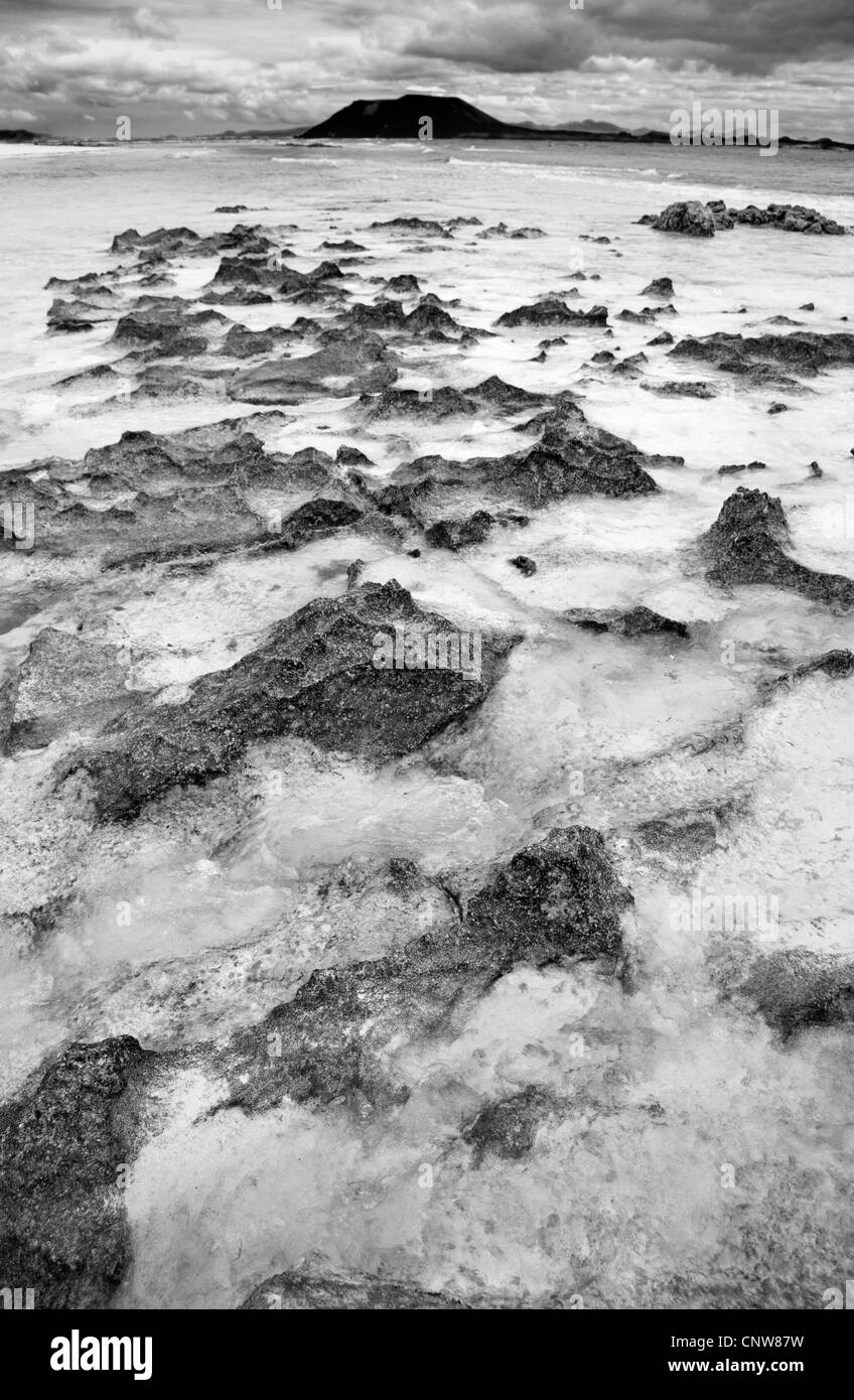 Fuerteventura, Canary Islands, Flag Beach Stock Photo