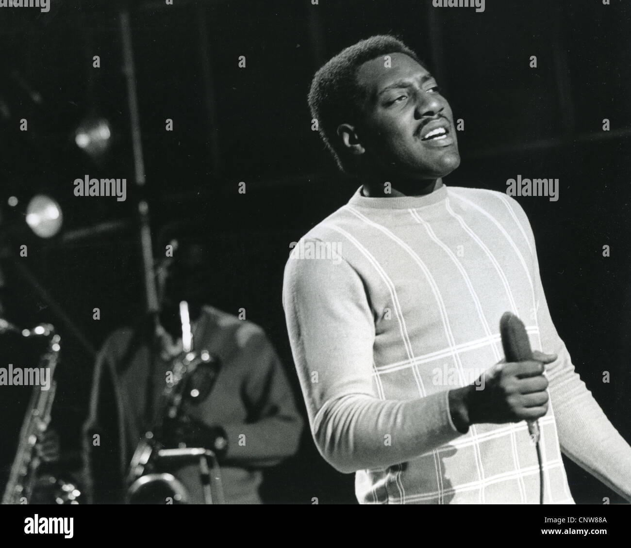 REDDING (1941-1967) US Soul singer on Ready, Steady, Go in October 1967. Gale Stock Photo - Alamy
