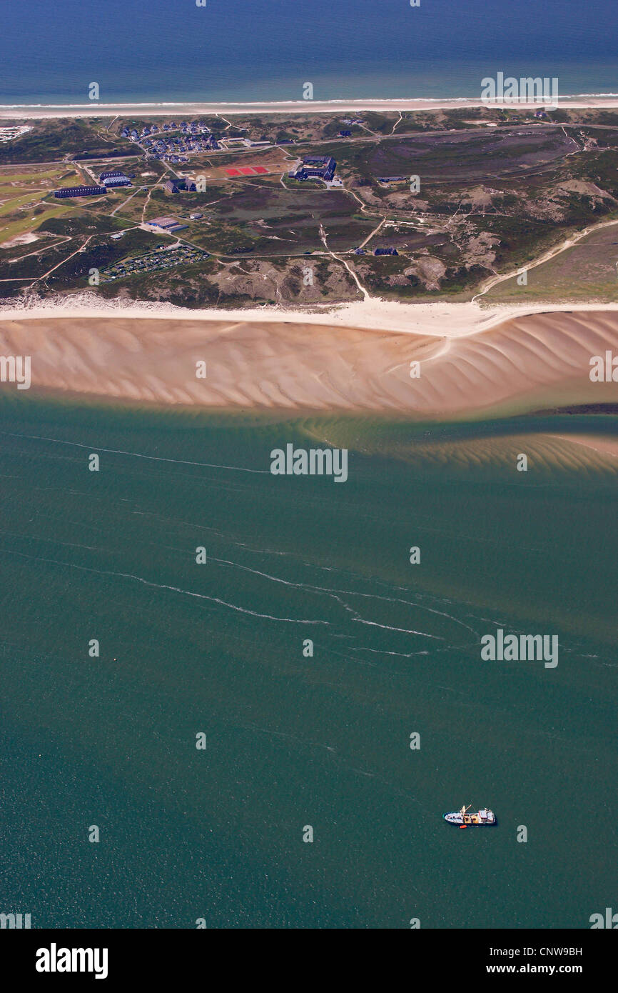 Aerial Photo of Hoernum / Insel Sylt, Germany, Schleswig-Holstein, Sylt Stock Photo