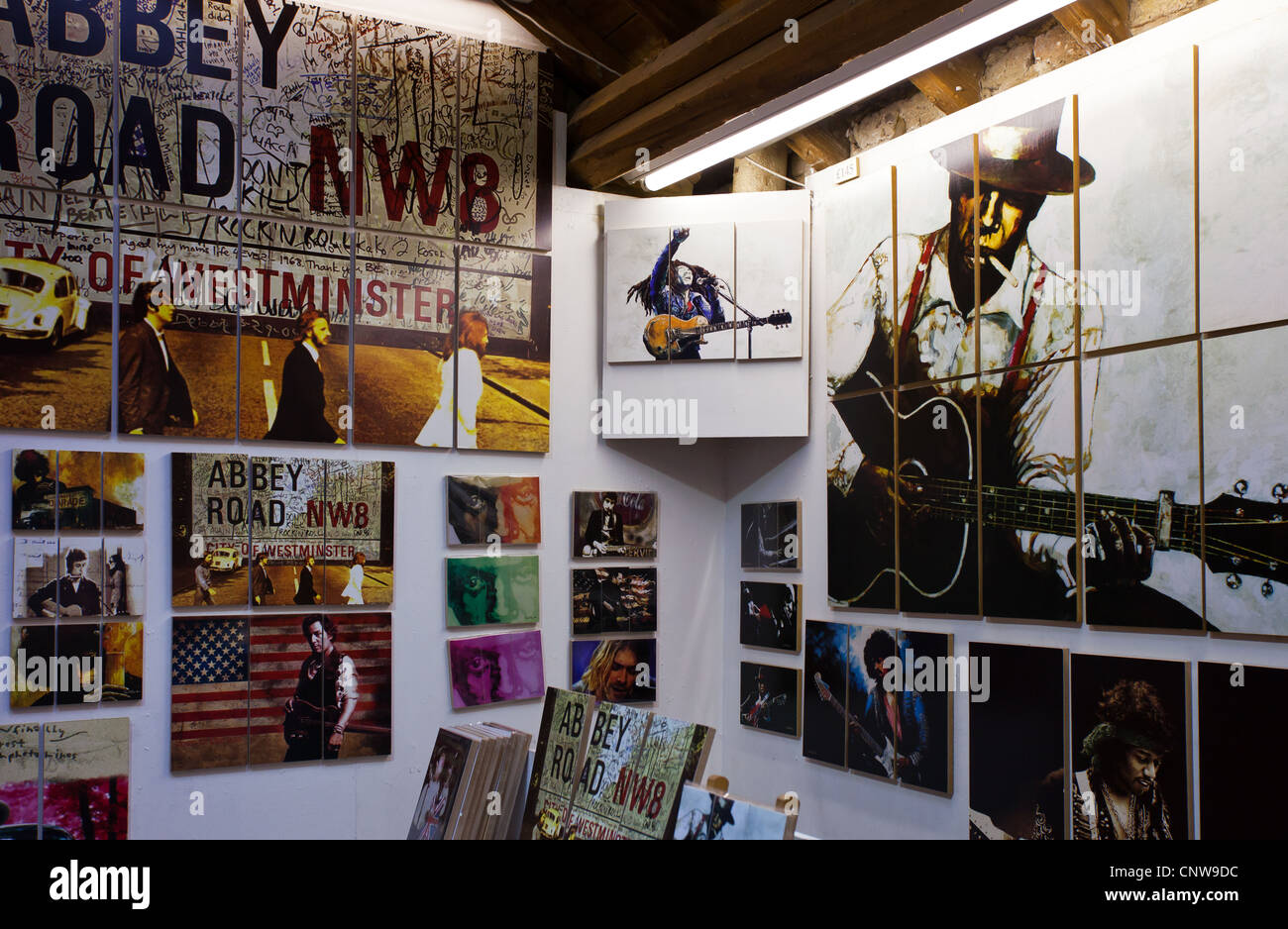 Europe England London, music shop in Camden town Stock Photo Alamy