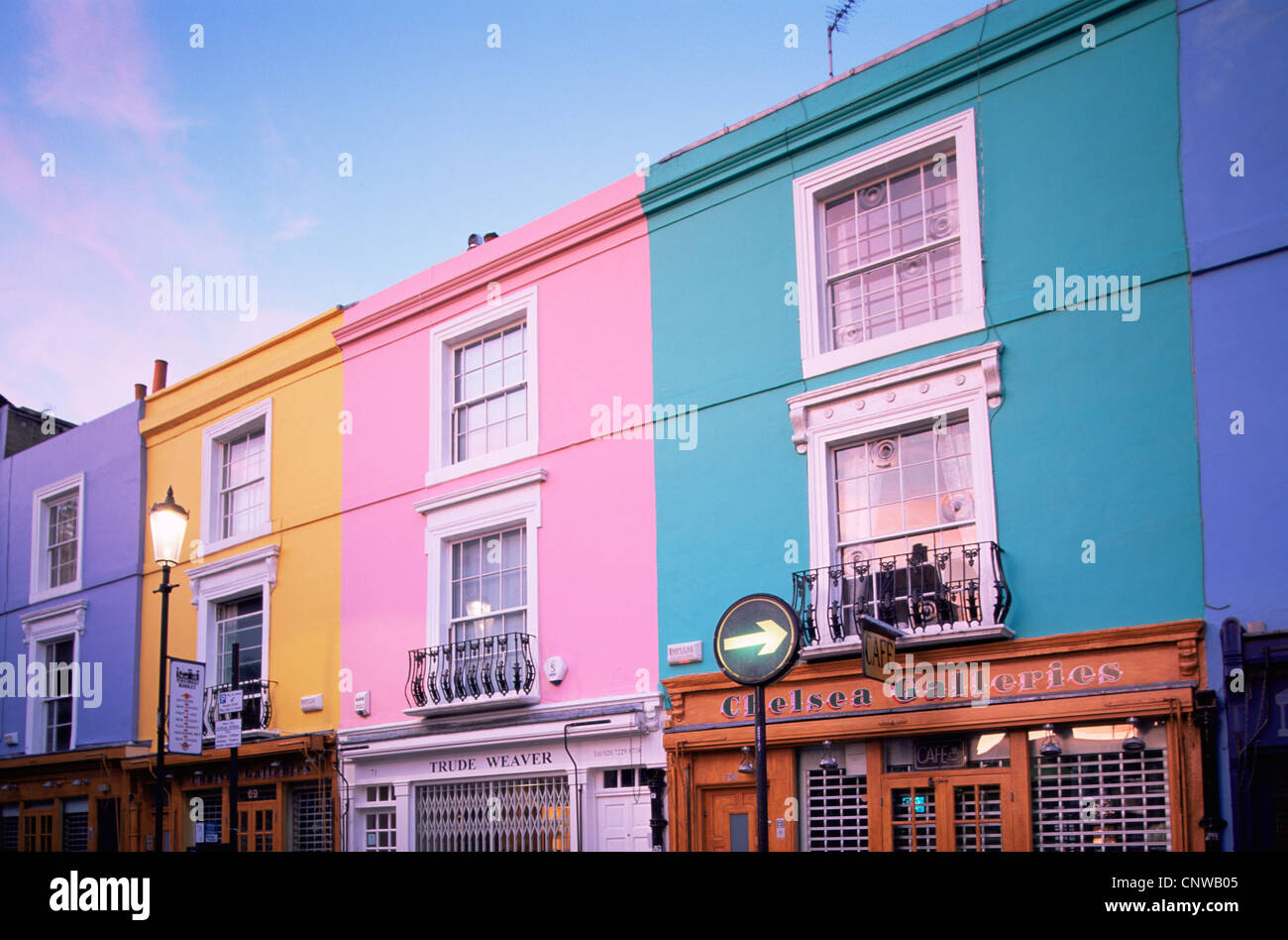 Portobello Road Houses High Resolution Stock Photography and Images Alamy