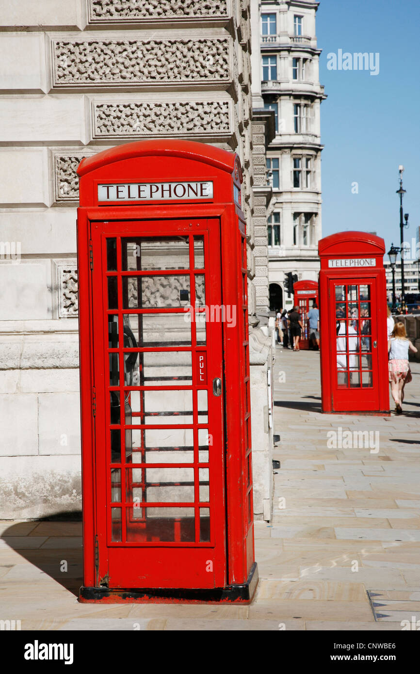Red phone booth one famous hi-res stock photography and images - Alamy