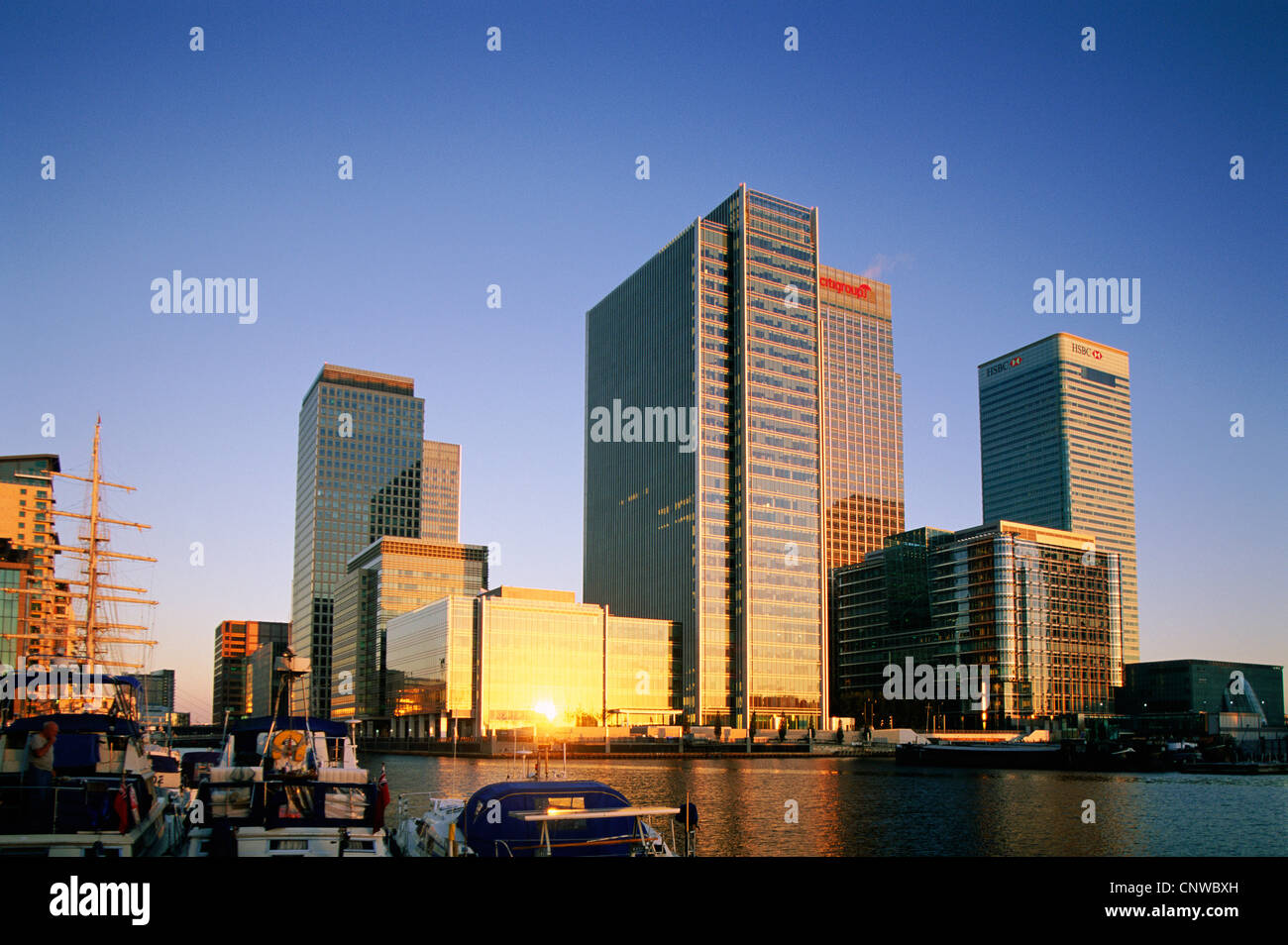 England, London, Docklands, West India Dock Stock Photo Alamy