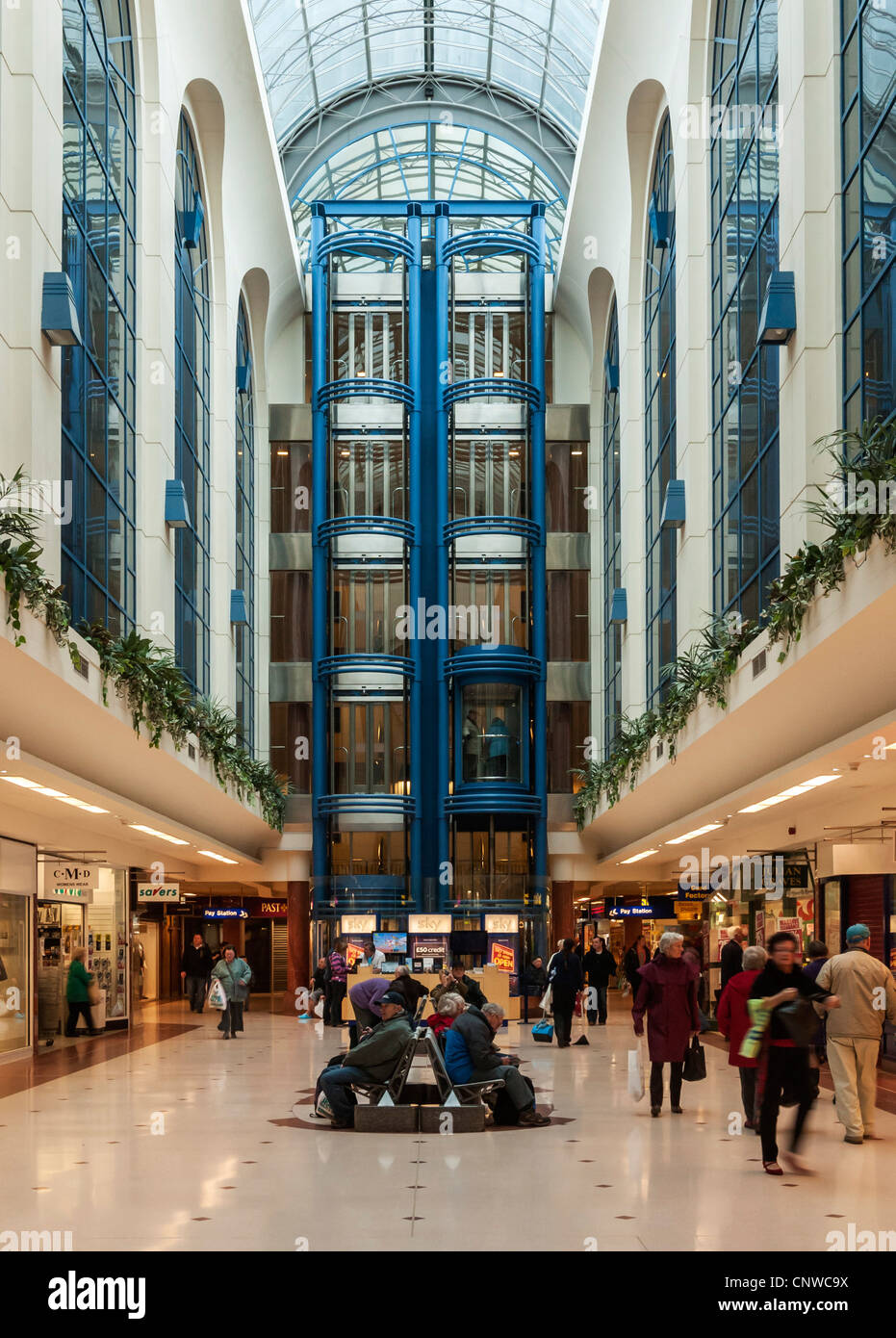 Sovereign shopping centre weston super mare somerset hires stock