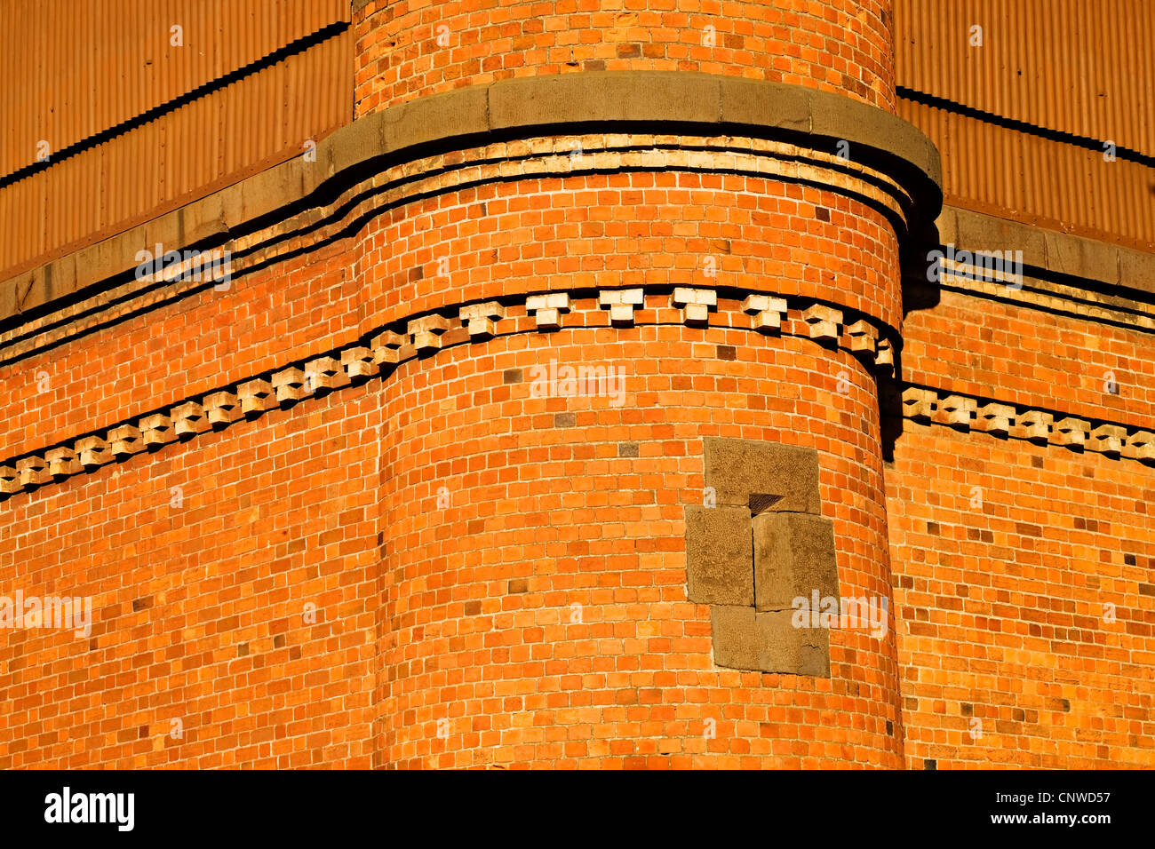 Ballarat Australia / Wall detail of the old Ballarat gaol which is now