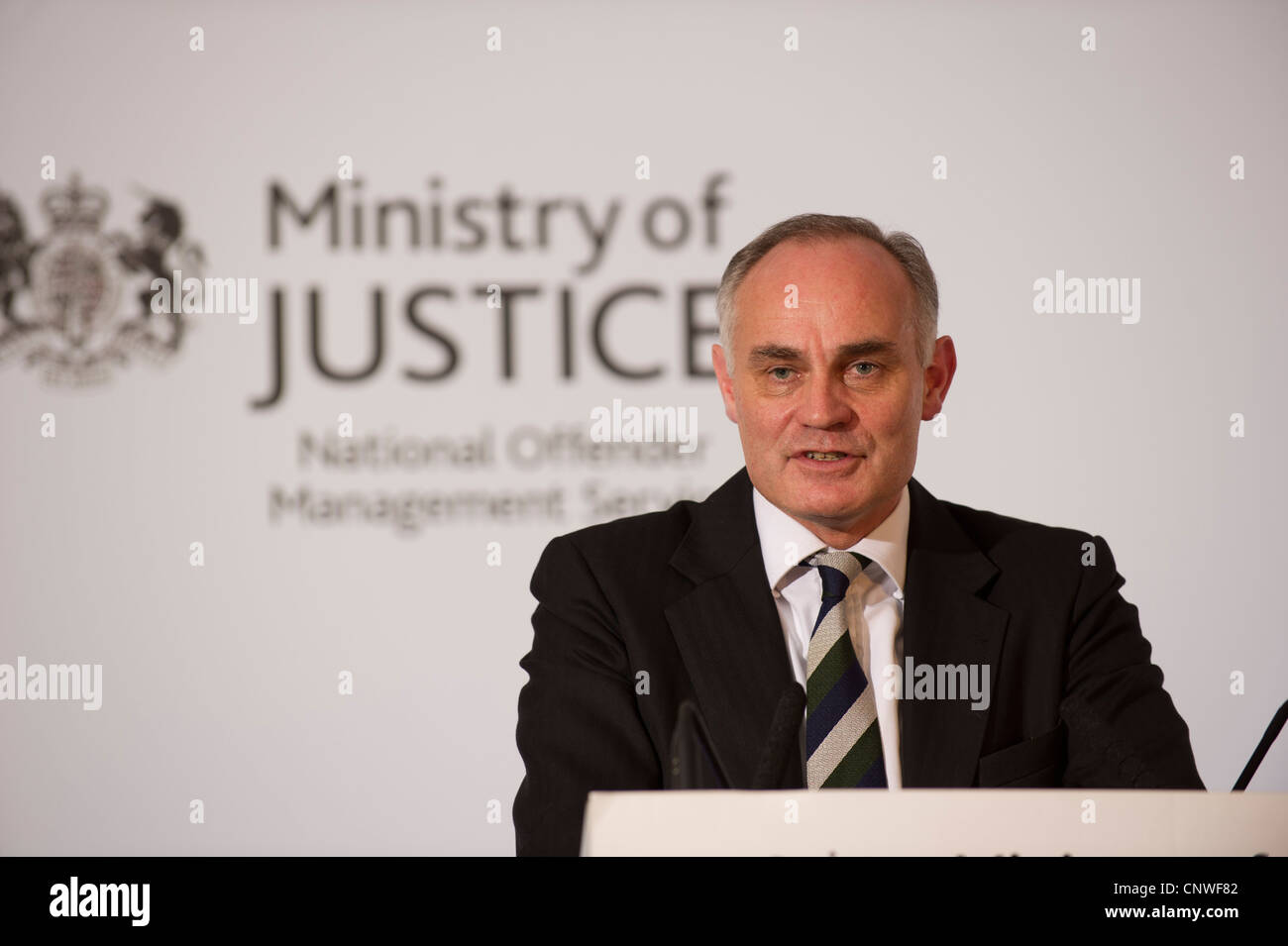 Crispin Blunt MP, Conservative Reigate, Parliamentary Under Secretary of State for Prisons and Youth Justice. Stock Photo