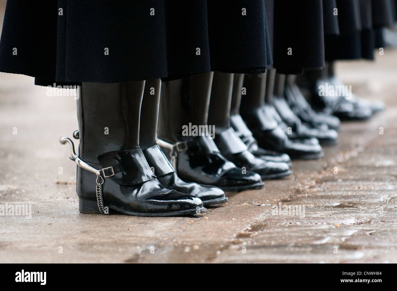Household cavalry boots hi res stock photography and images Alamy
