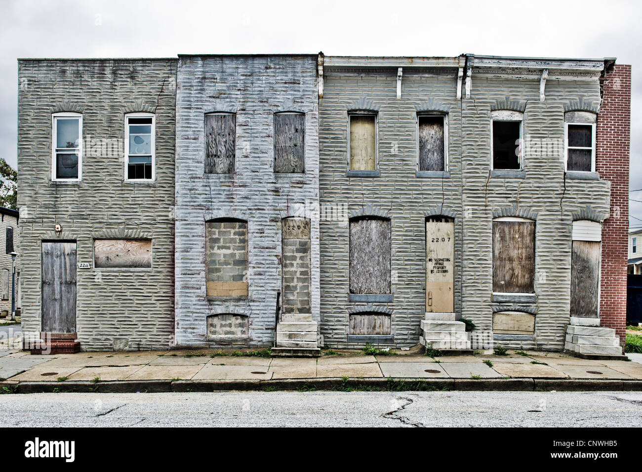 Rowhouse baltimore hires stock photography and images Alamy