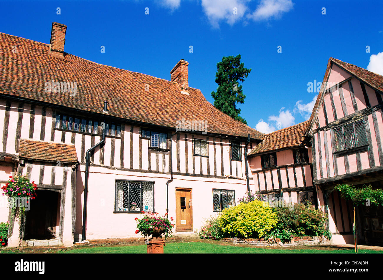 England, Essex, Dedham, Southfields Building, Former Master Weavers