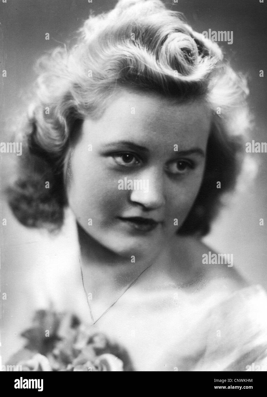 woman 1930s hair stock photos & woman 1930s hair stock