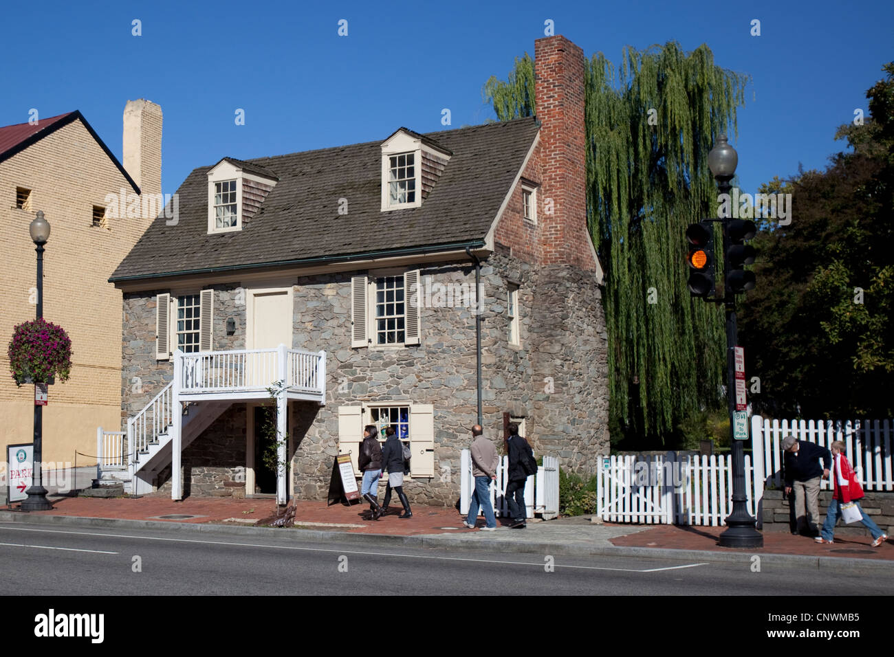 The Old Stone House at 3051 M Street in Stock Photo Alamy