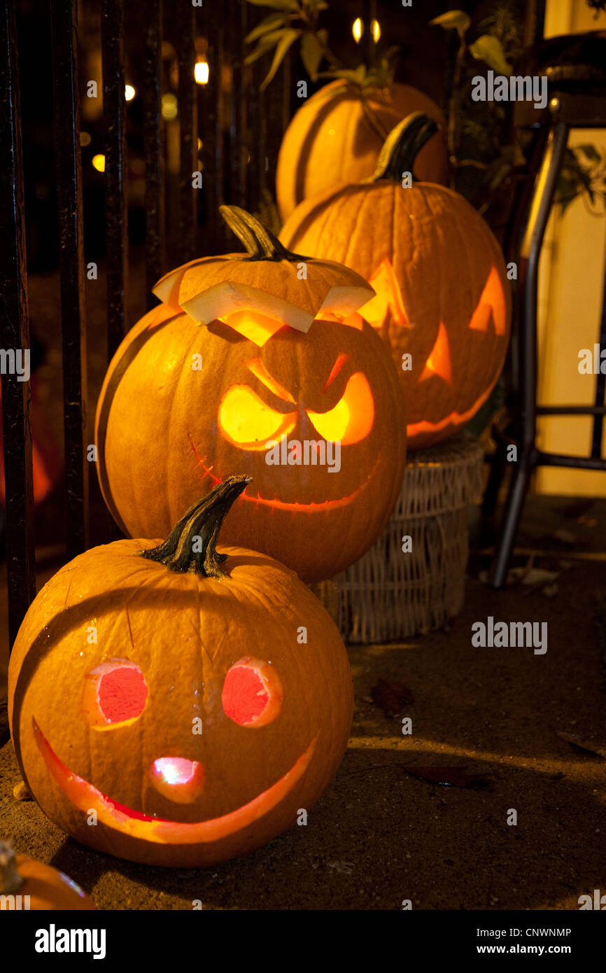 Halloween decorations in Stock Photo Alamy