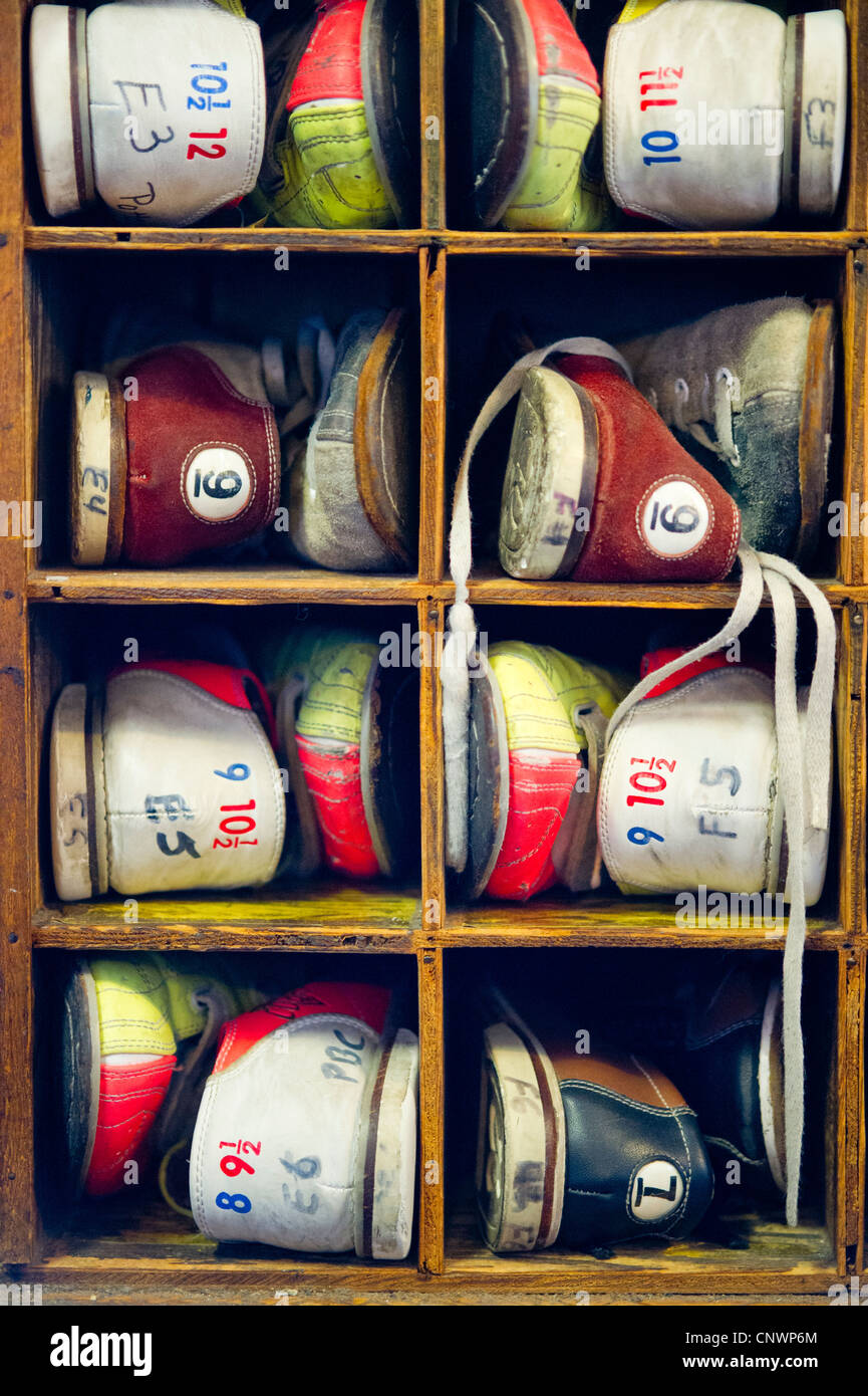 Bowling shoes hires stock photography and images Alamy