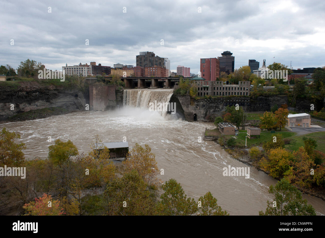 Rochester New York , Seneca Falls Stock Photo Alamy