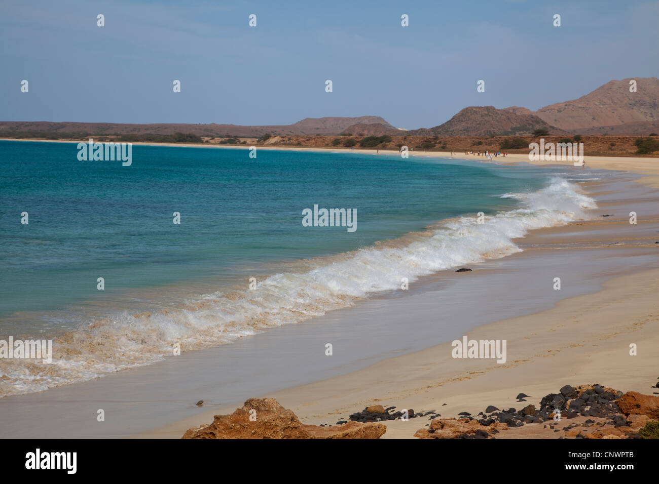 santa-monica-beach-boa-vista-cape-verdi-stock-photo-alamy