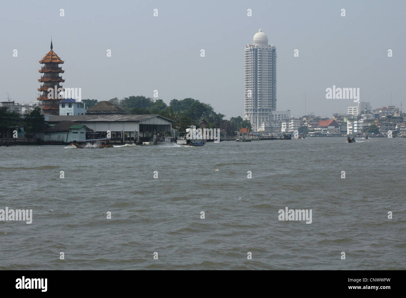 Chao Phraya River in Bangkok, Thailand Stock Photo - Alamy