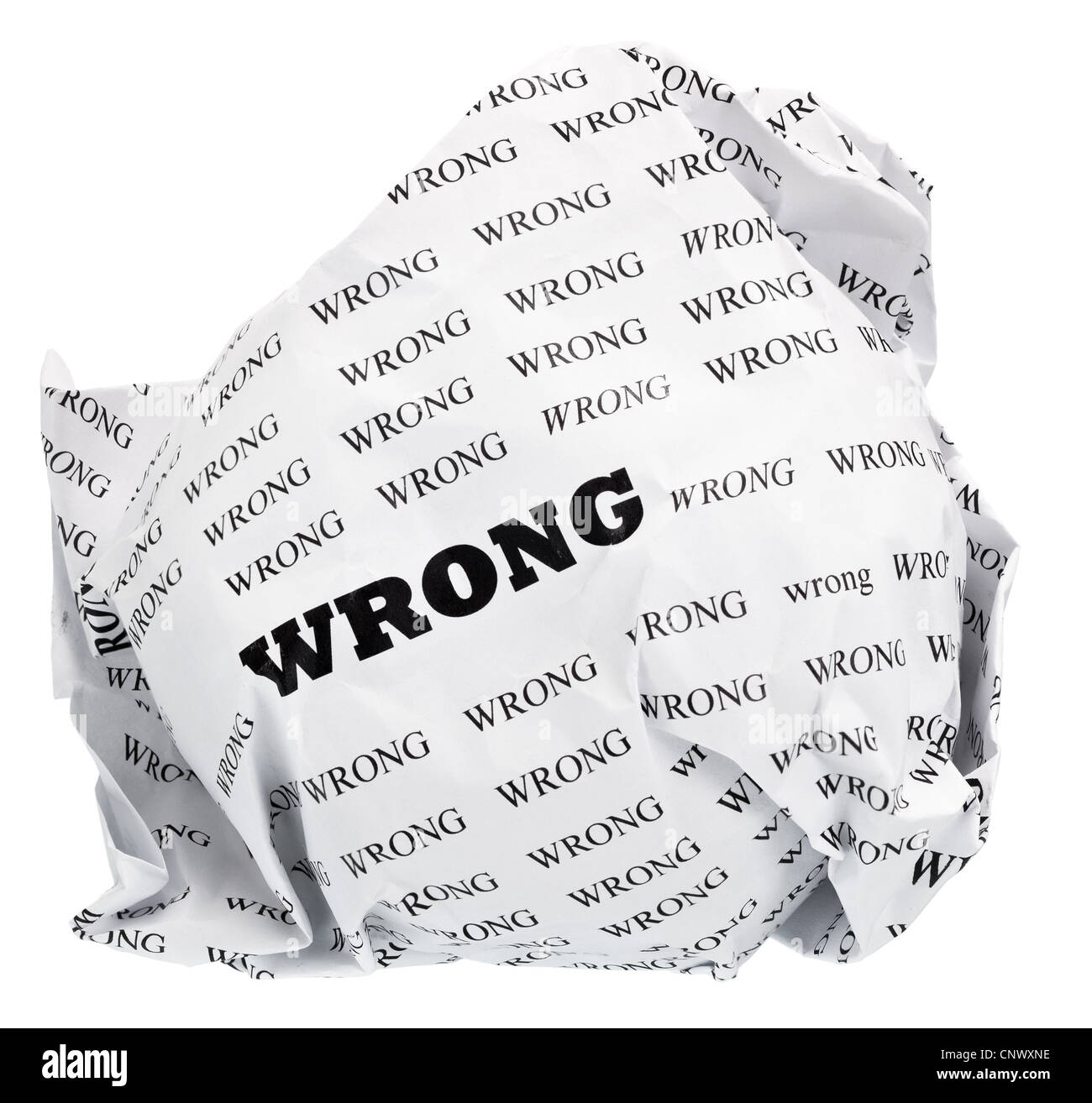 Wrong word hi-res stock photography and images - Alamy