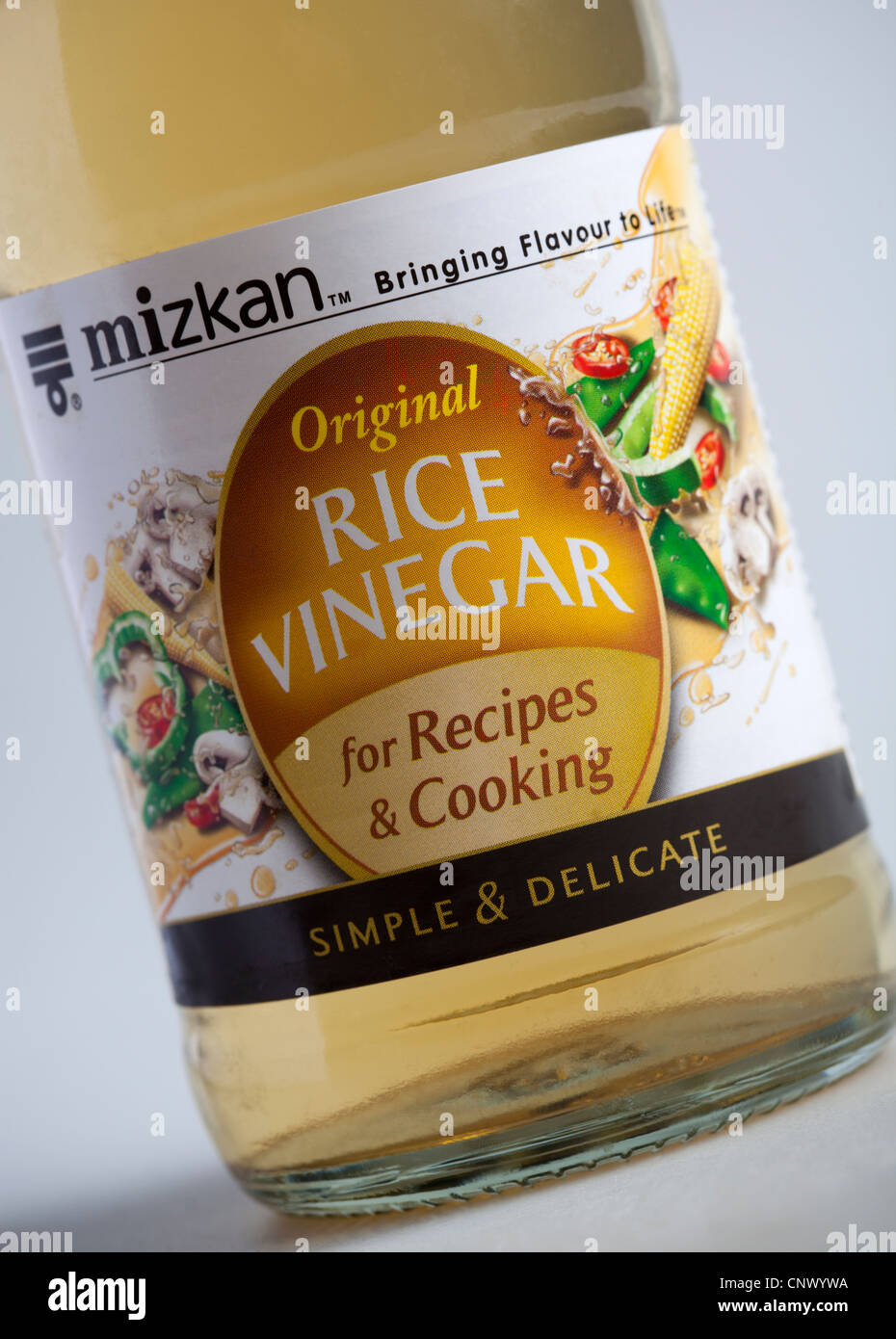 Rice Vinegar Stock Photo Alamy
