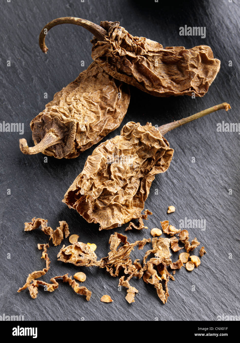 Smoked chilli chipotles Mexican ingredients Stock Photo Alamy