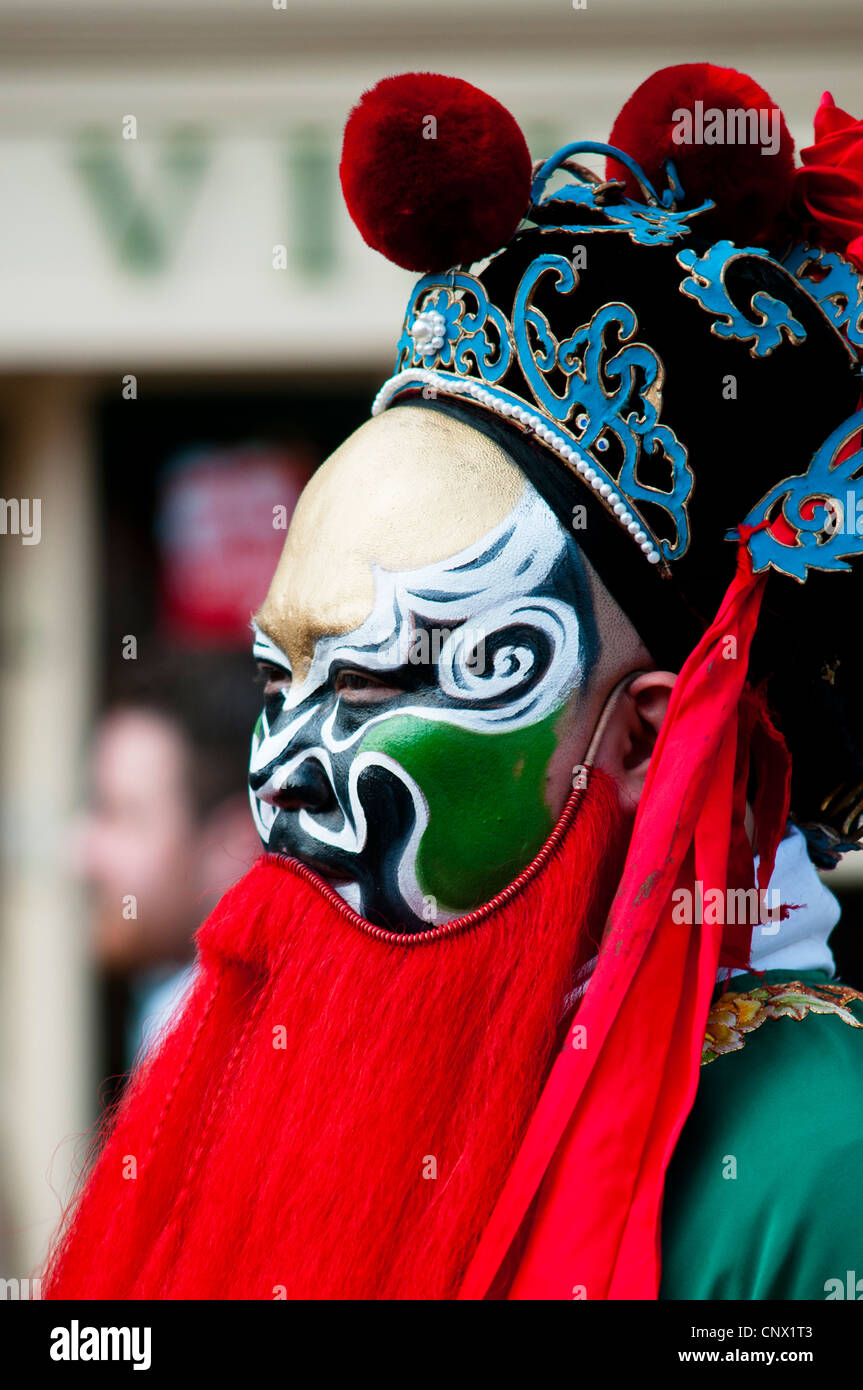 Performer from the kunqu opera at the william shakespeare birthday