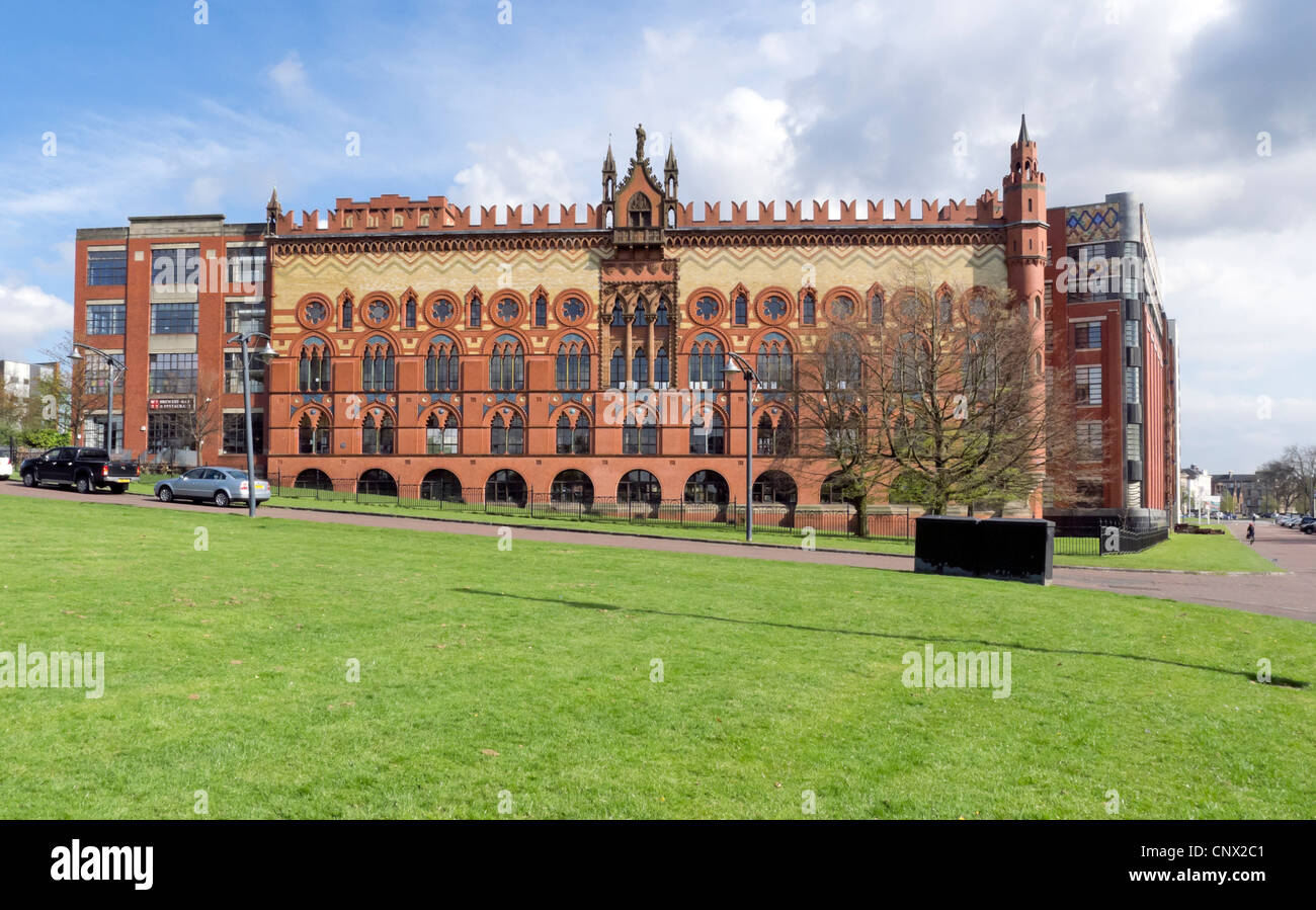 The Templeton Carpet Factory building by Scottish architect William