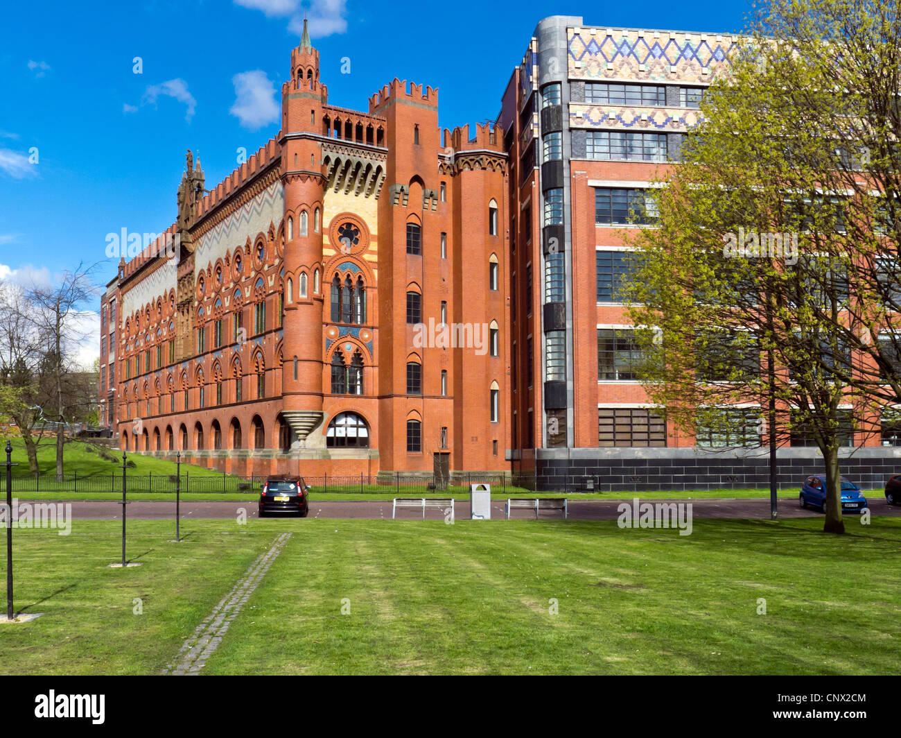 The Templeton Carpet Factory building by Scottish architect William